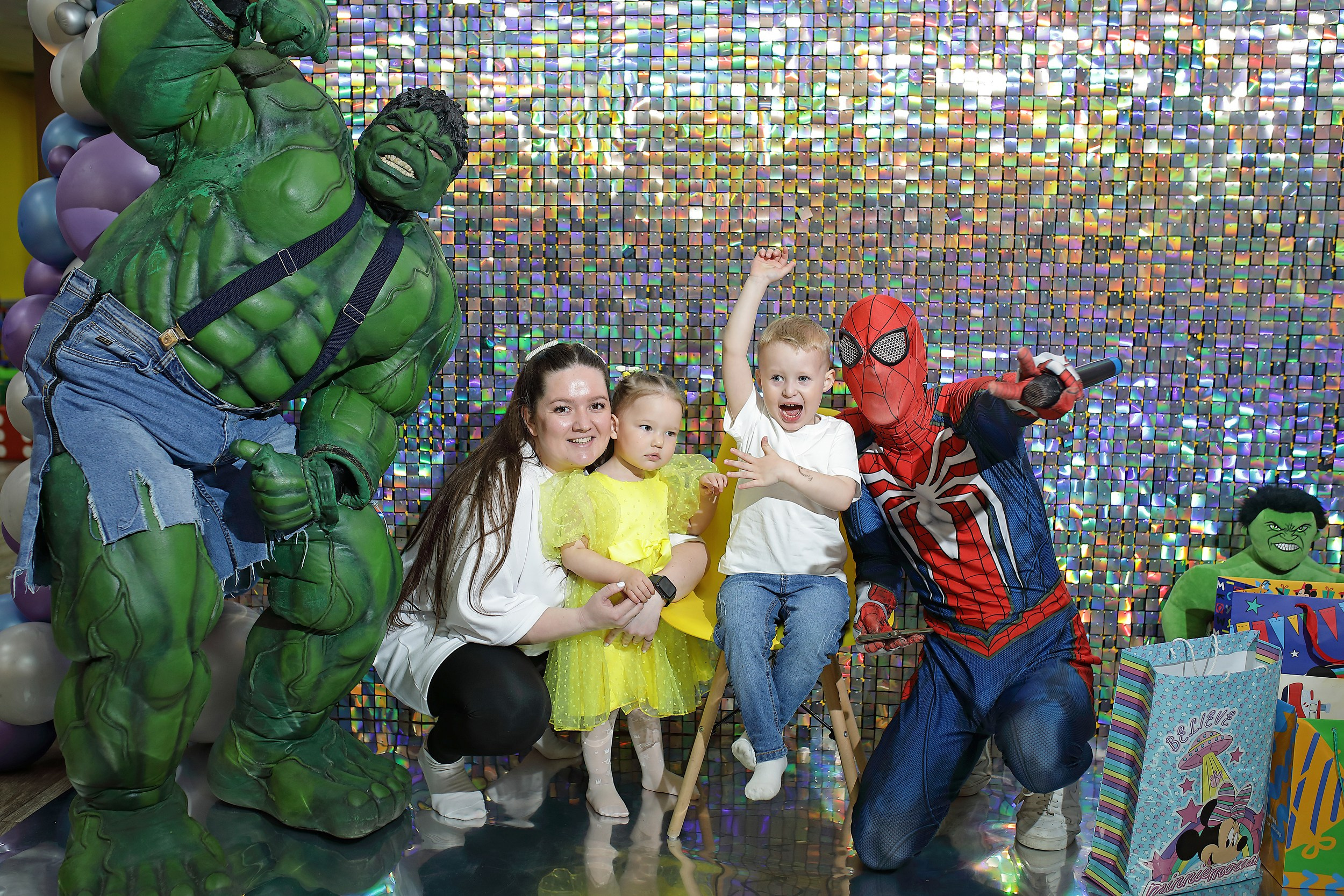 фотосессия детский день рождения халк