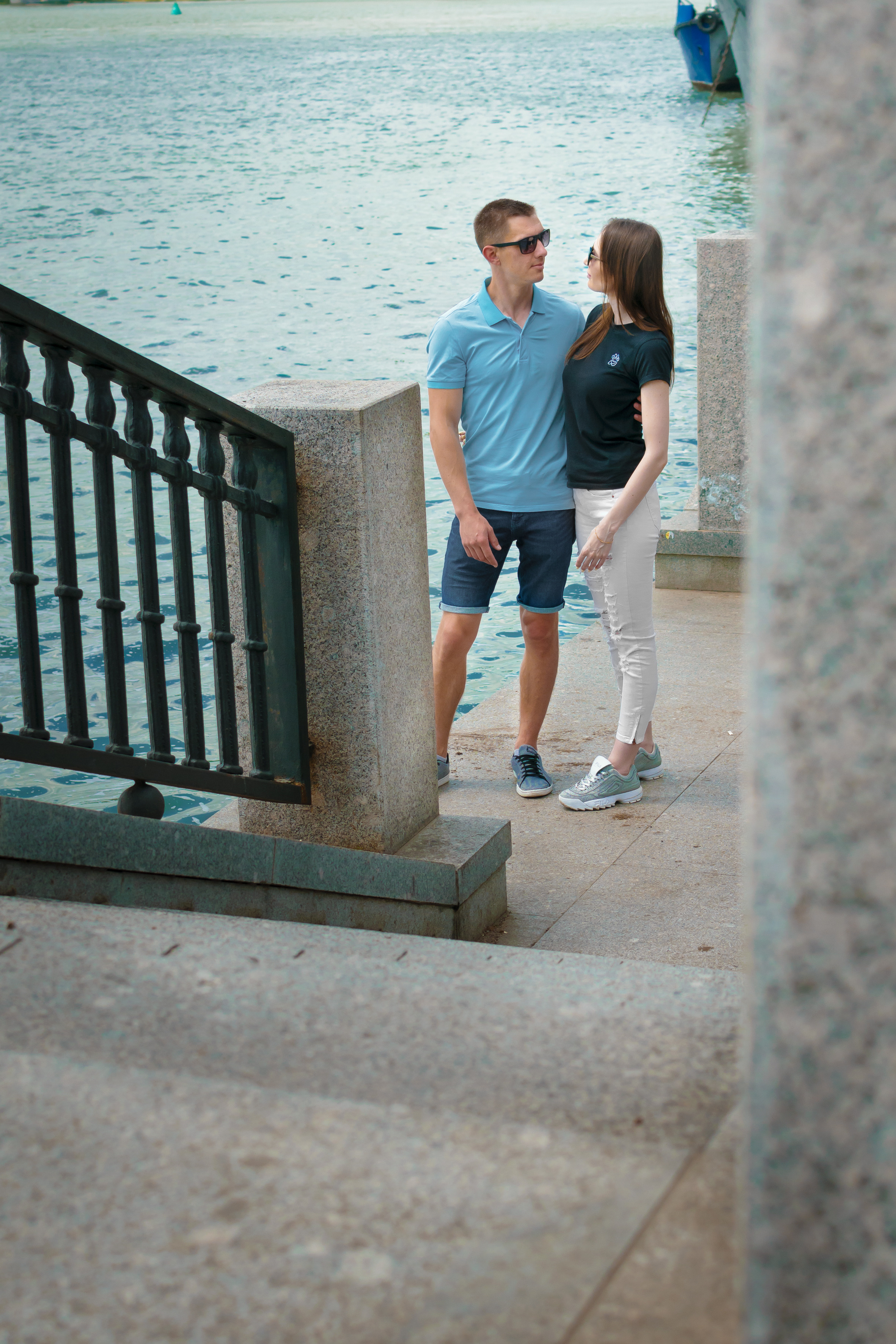 Lovestory на набережной Ростова. Женский и семейный фотограф в Ростове-на-Дону Елена Вернигорова