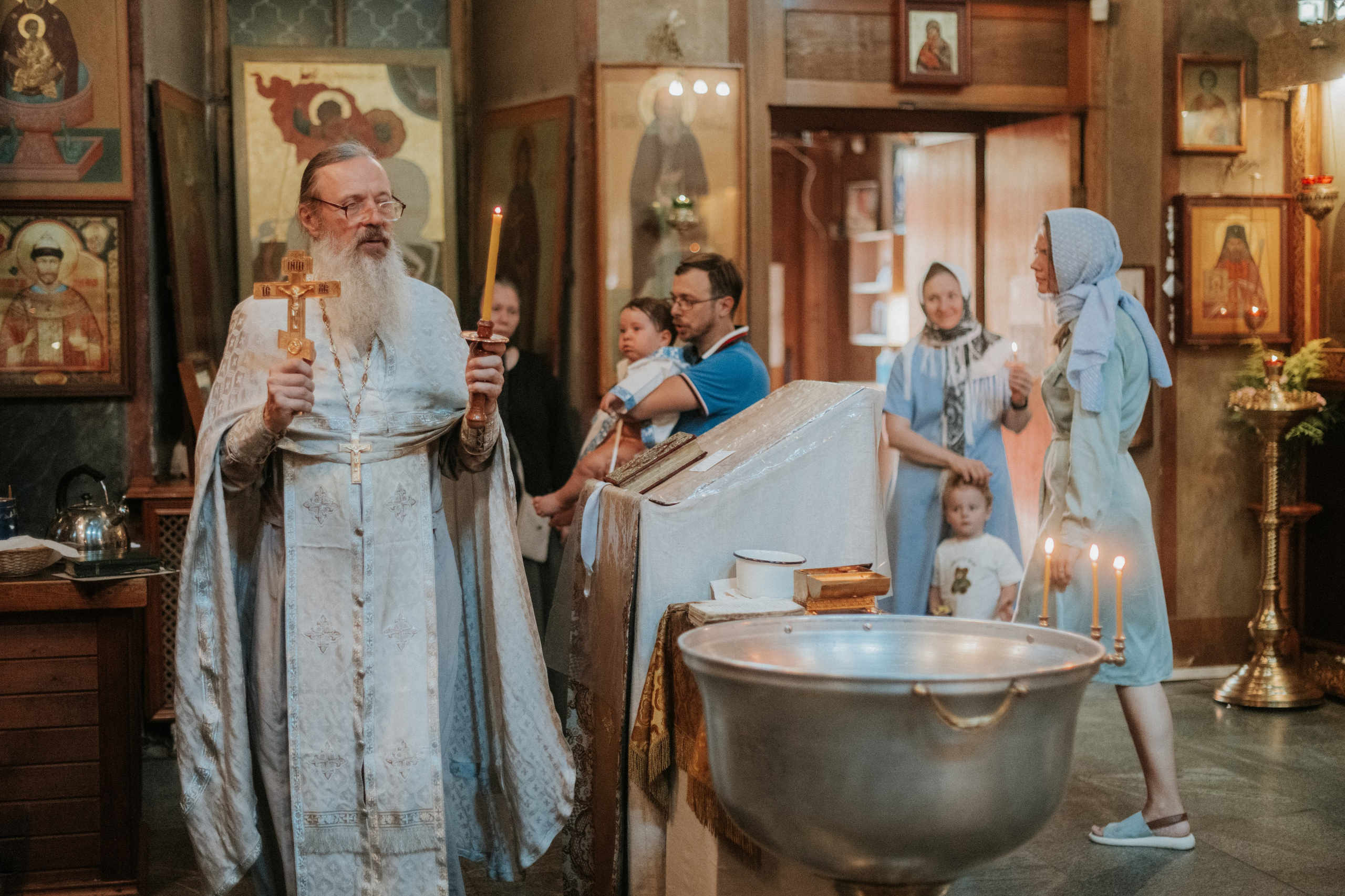 Фотосессия на крещение. Семейный фотограф в Москве Полина Ситникова