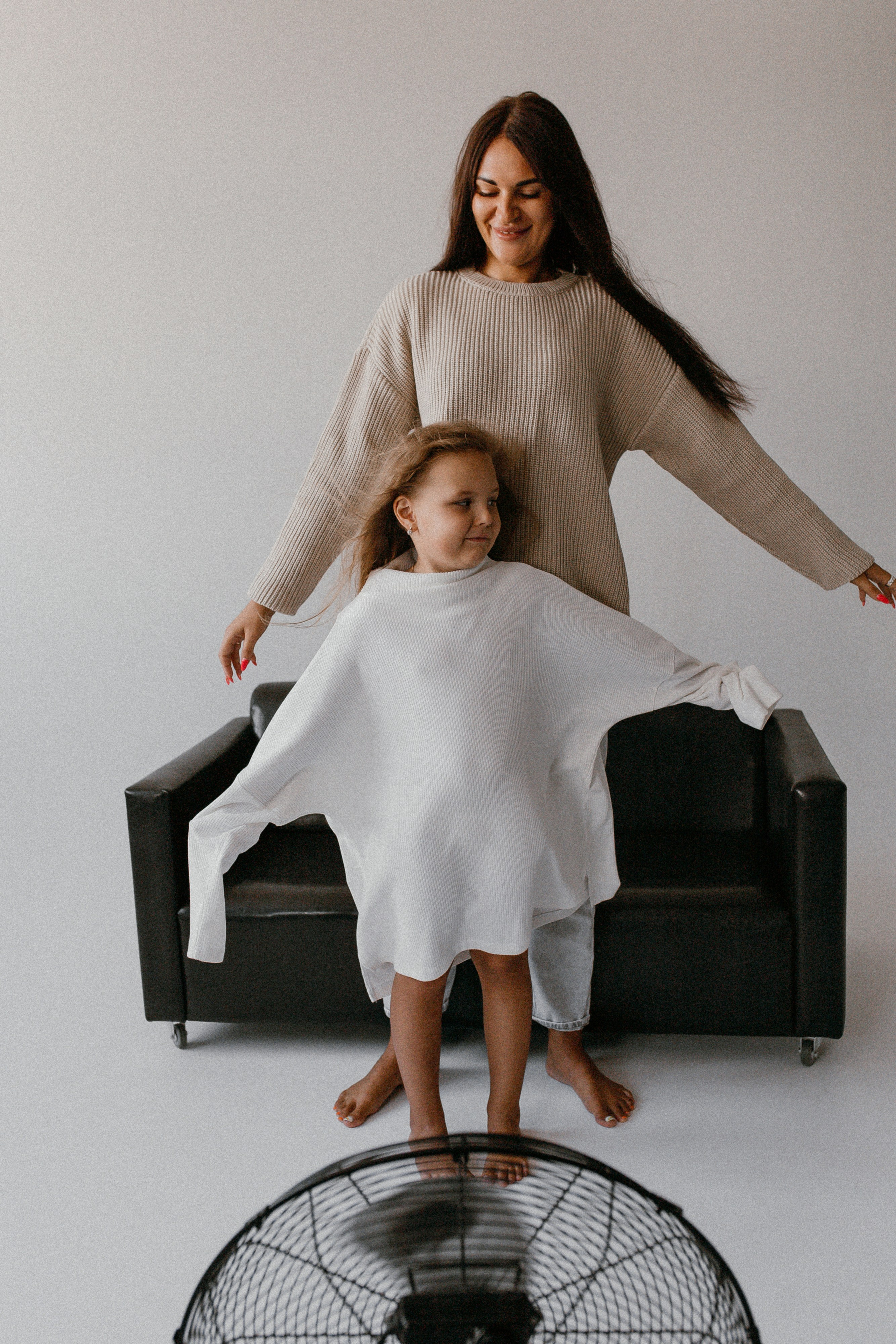 Есения и мама. Семейный фотограф Губкин/Старый Оскол