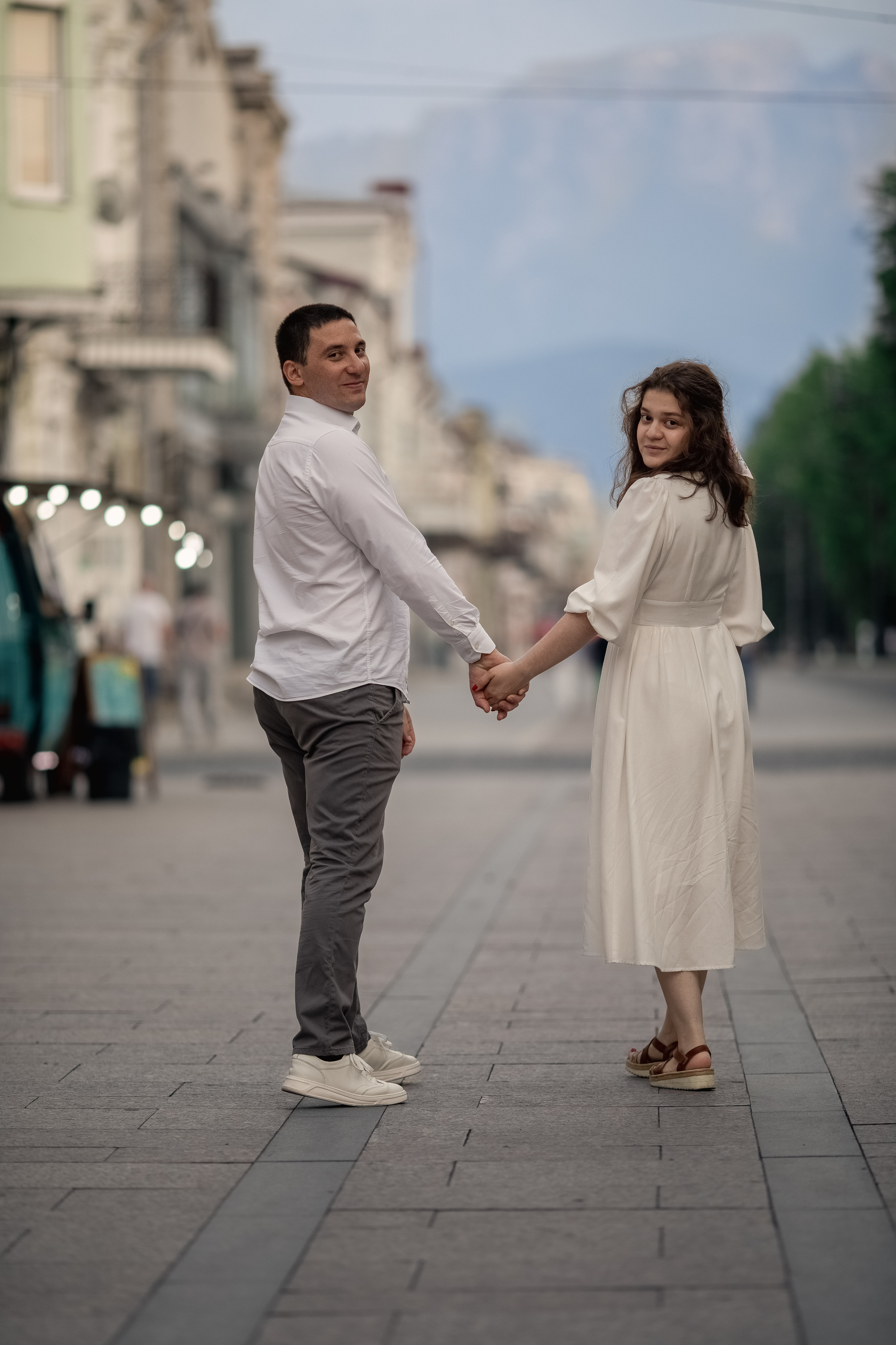 Love Story в центре Владикавказа. Фотограф во Владикавказе Юрий Геворгизов