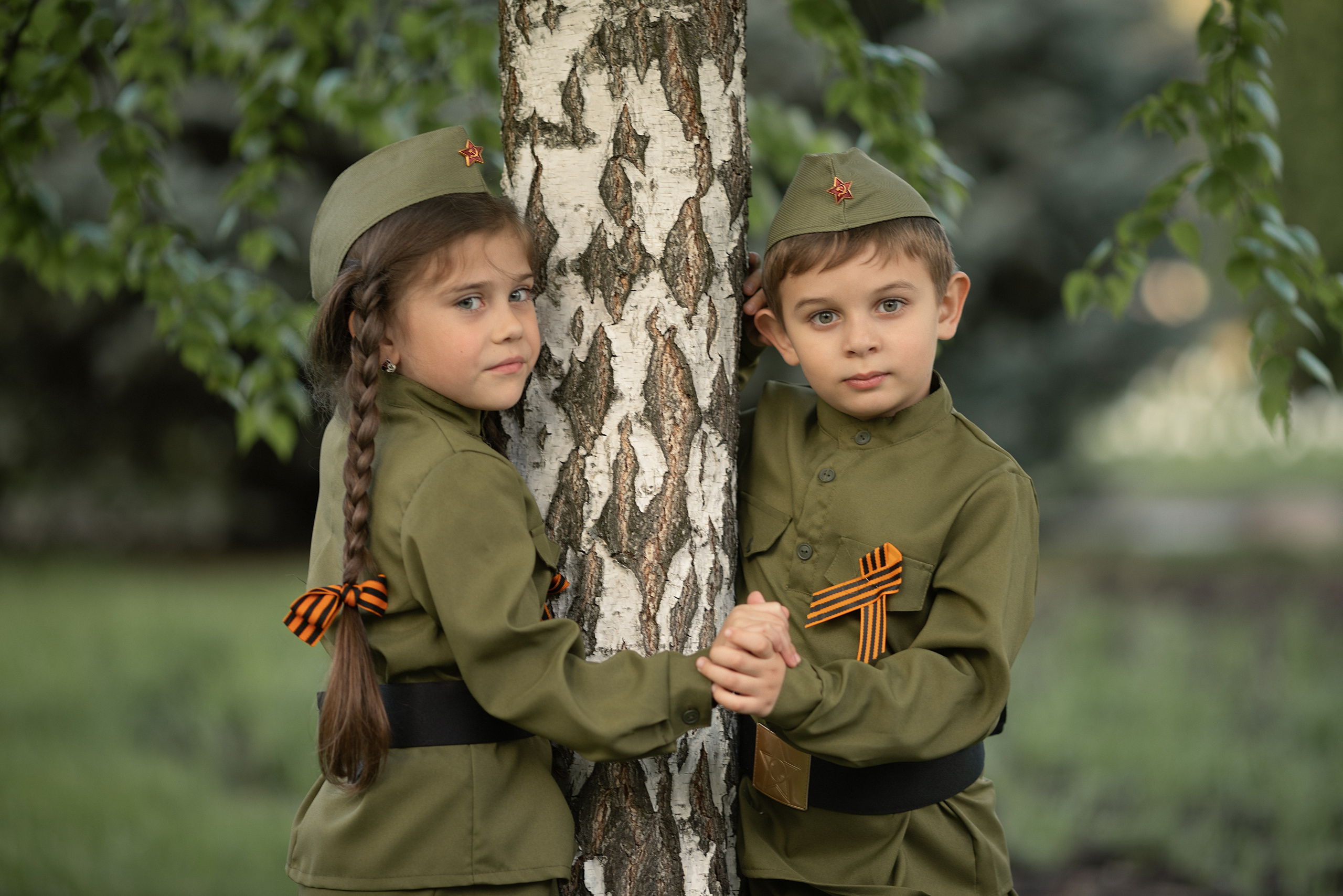 Детская фотосессия на День Победы. Фотограф во Владикавказе Юрий Геворгизов