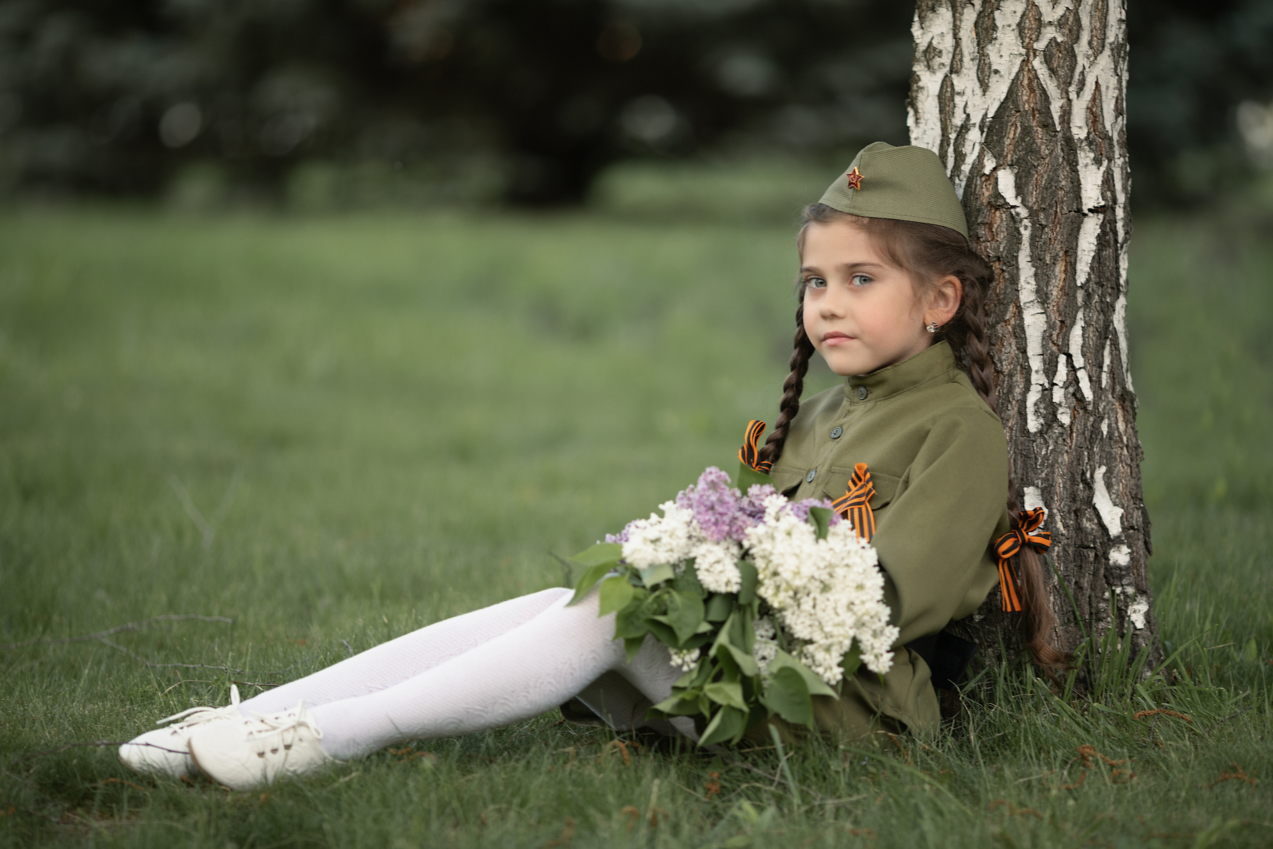 Детская фотосессия на День Победы. Фотограф во Владикавказе Юрий Геворгизов