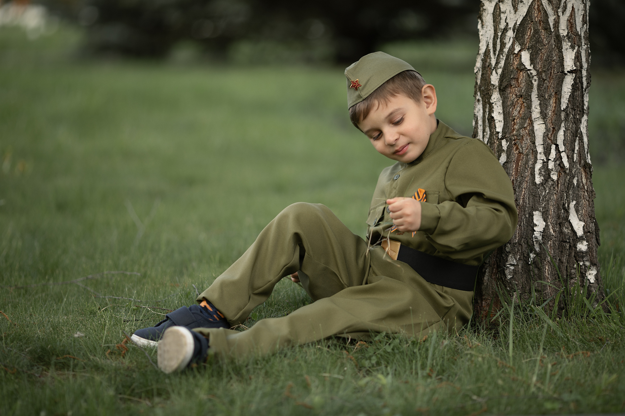 Детская фотосессия на День Победы. Фотограф во Владикавказе Юрий Геворгизов
