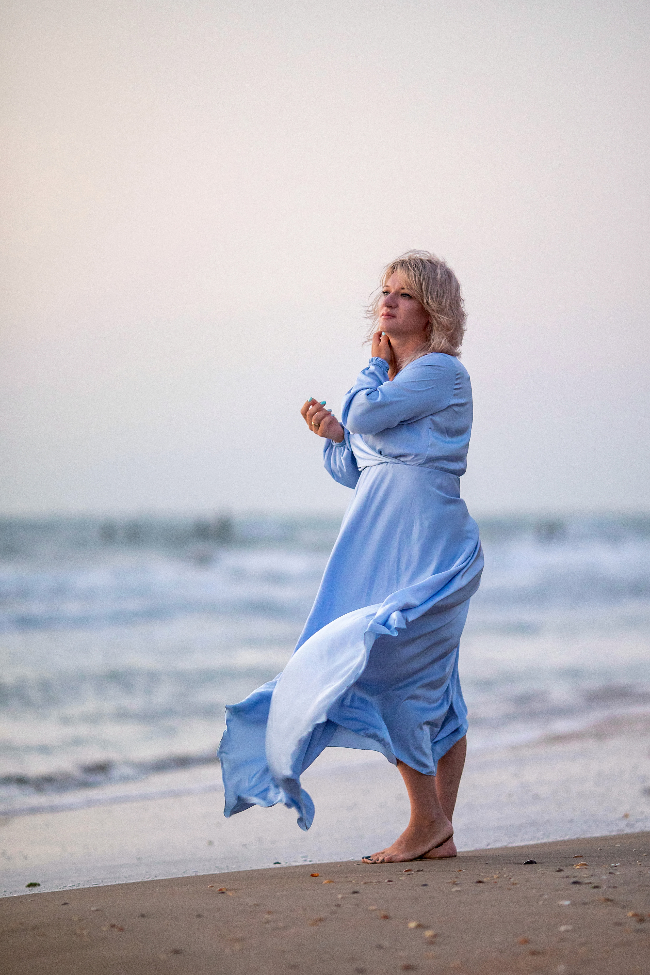 Фотосессия на пляже Дагестана. Фотограф во Владикавказе Юрий Геворгизов