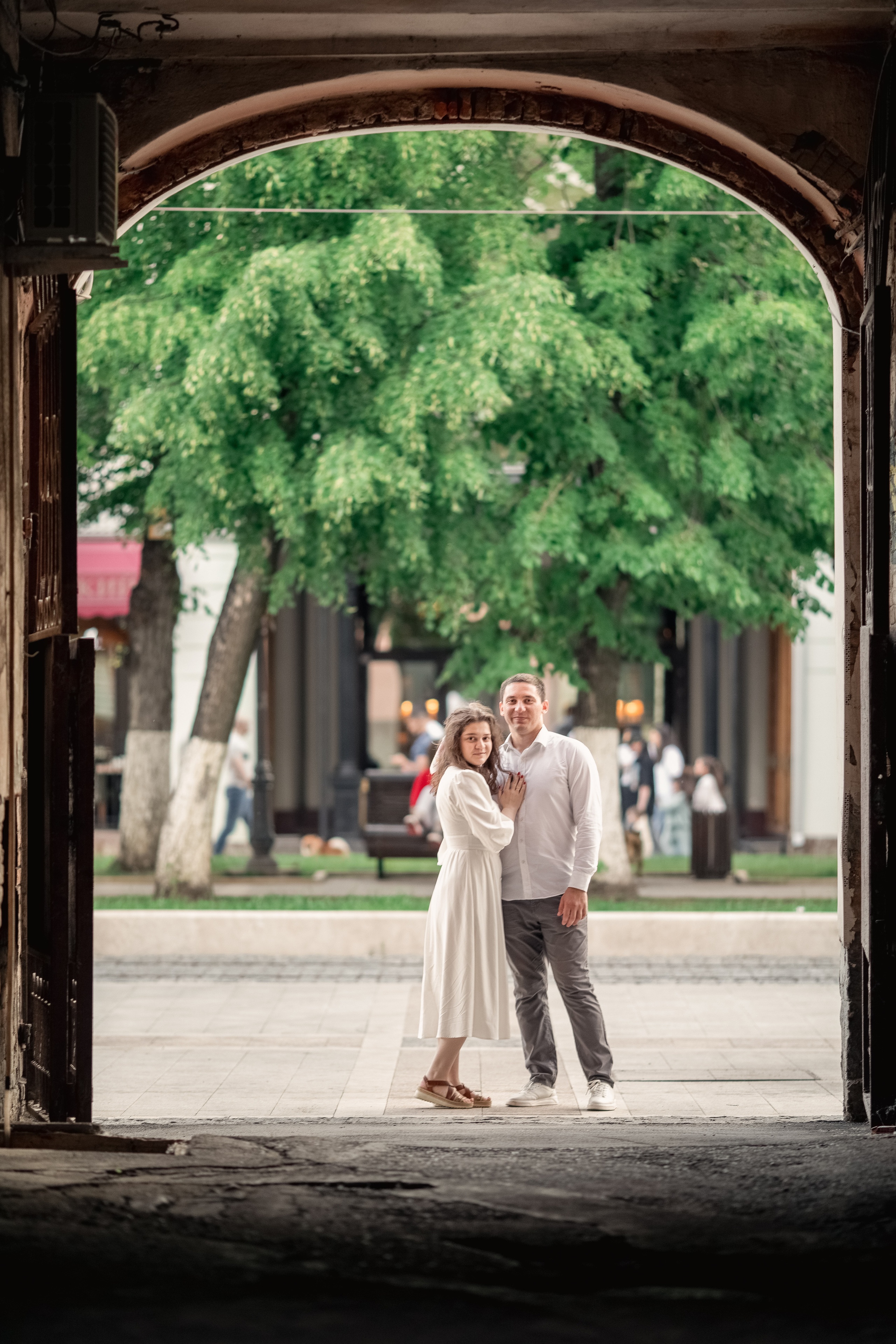 Love Story в центре Владикавказа. Фотограф во Владикавказе Юрий Геворгизов