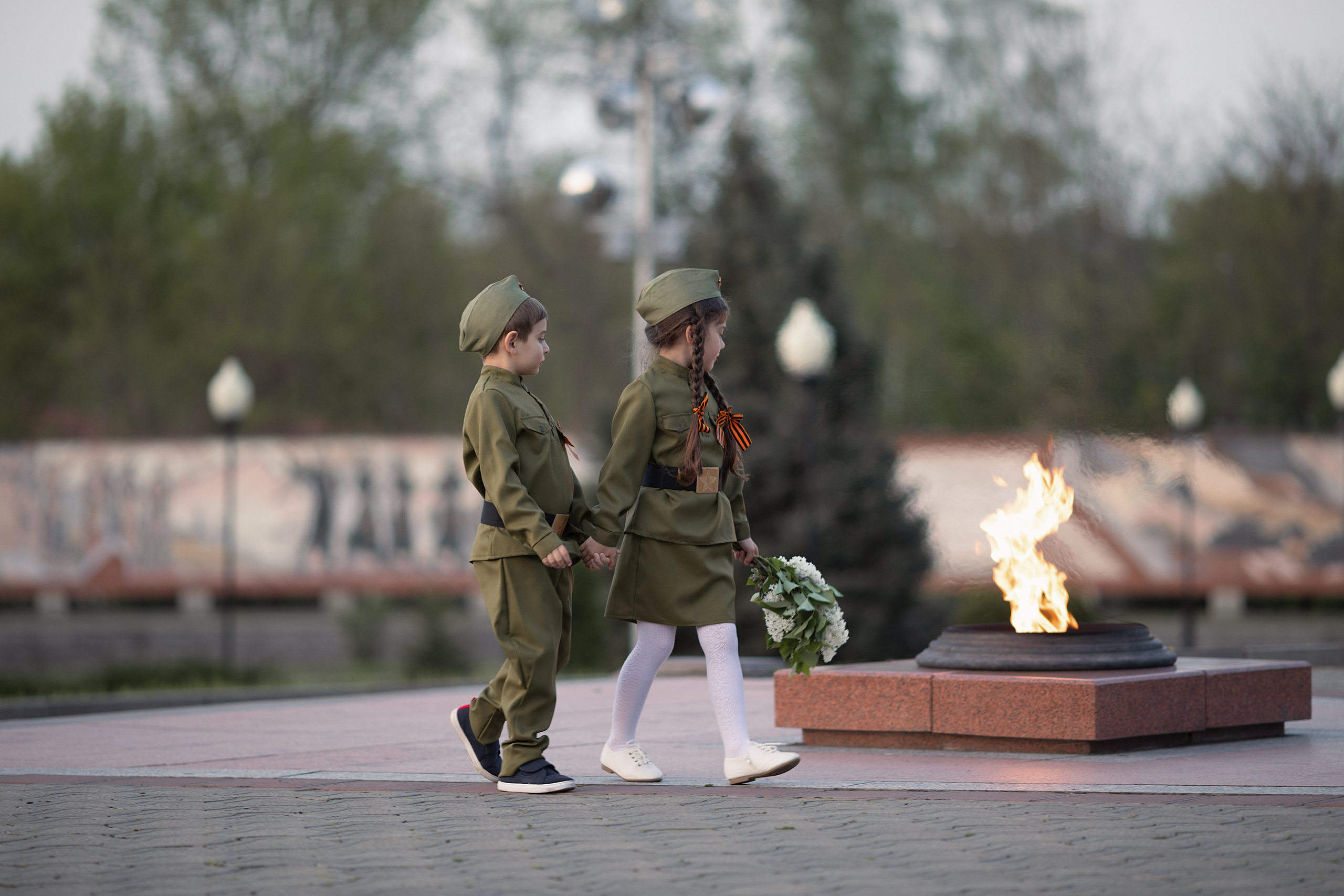 Детская фотосессия на День Победы. Фотограф во Владикавказе Юрий Геворгизов