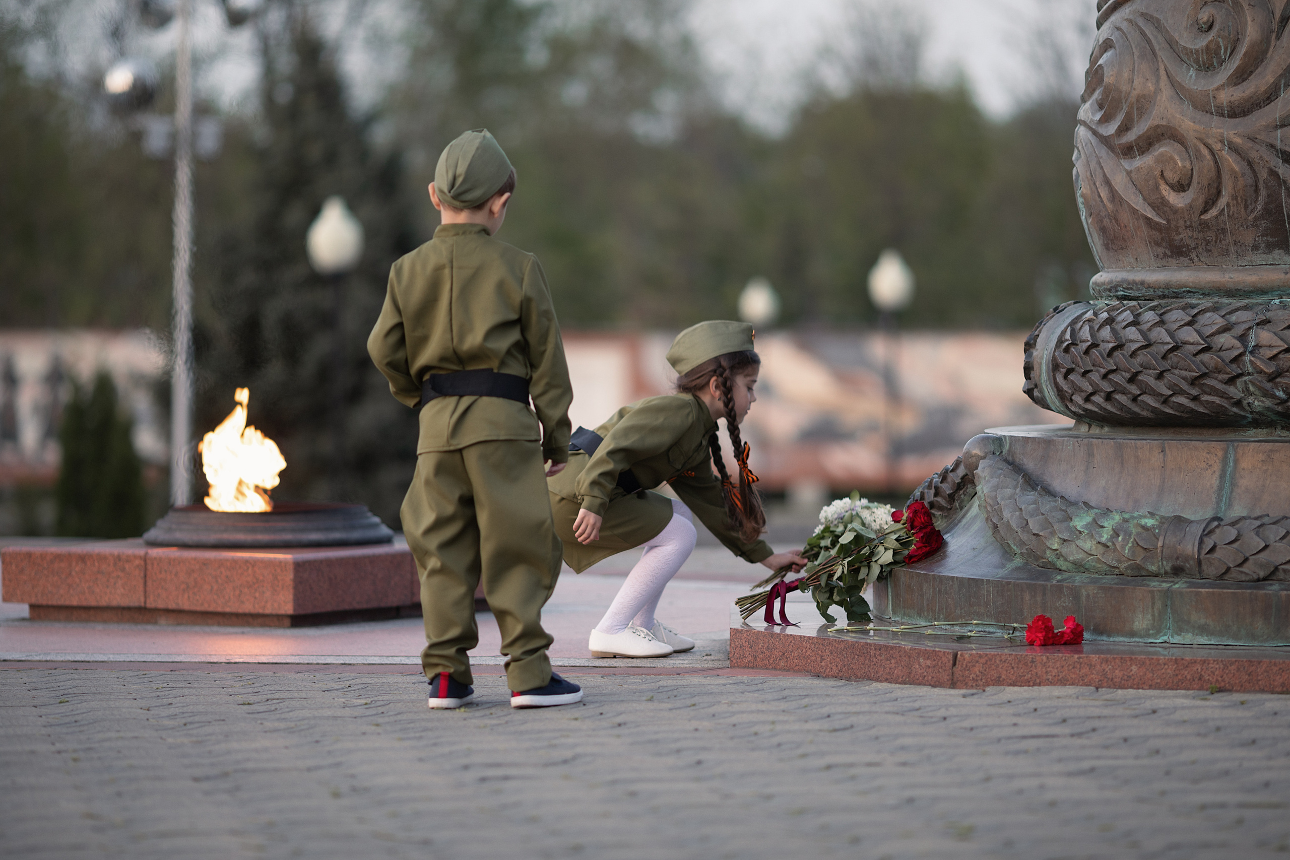 Детская фотосессия на День Победы. Фотограф во Владикавказе Юрий Геворгизов