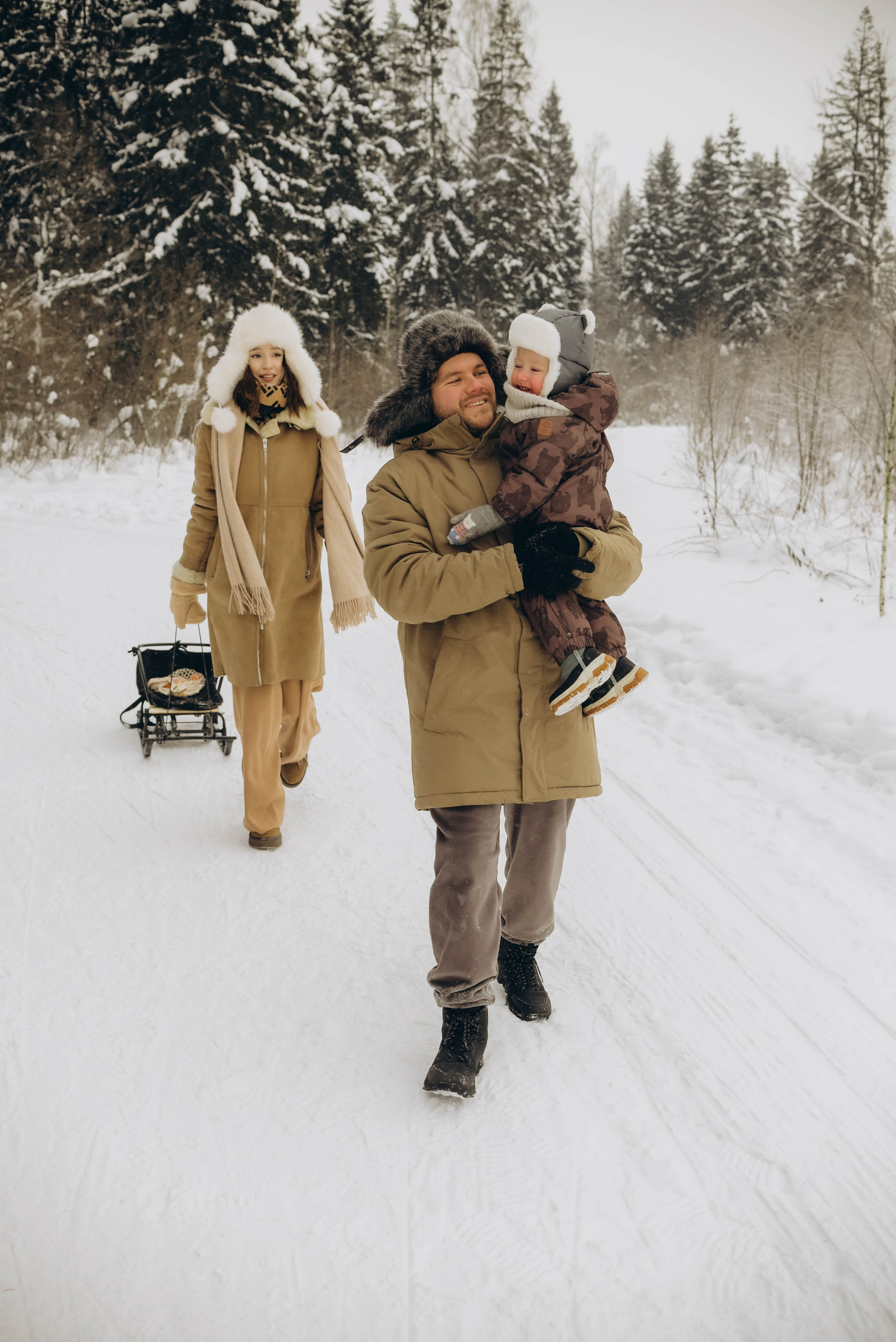 Семейная фотопрогулка. Семейный фотограф в Железнодорожном Масаева Елена