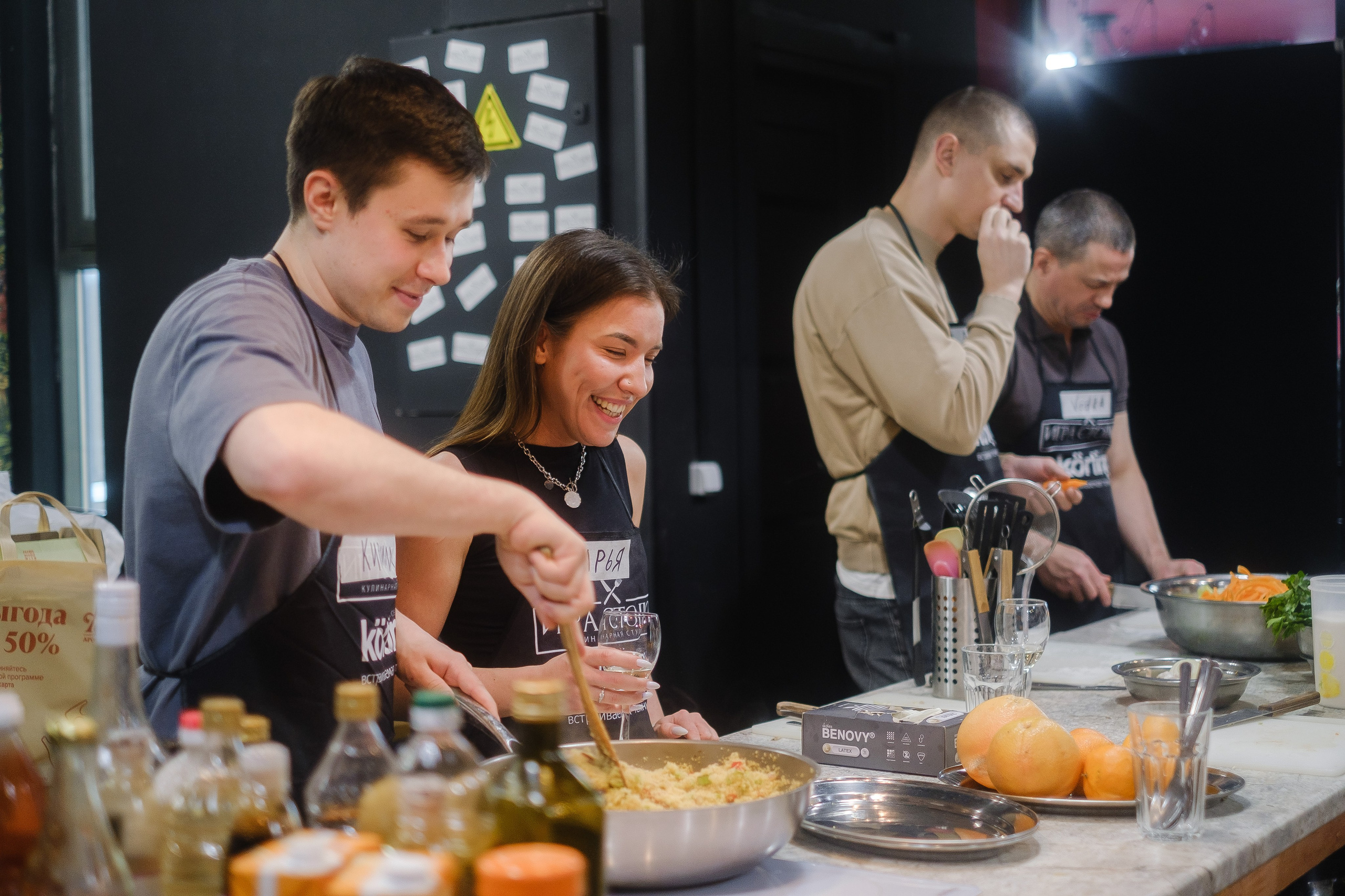 Корпоратив на кулинарном мк. Фотограф Мария Хлебникова Санкт-Петербург Москва