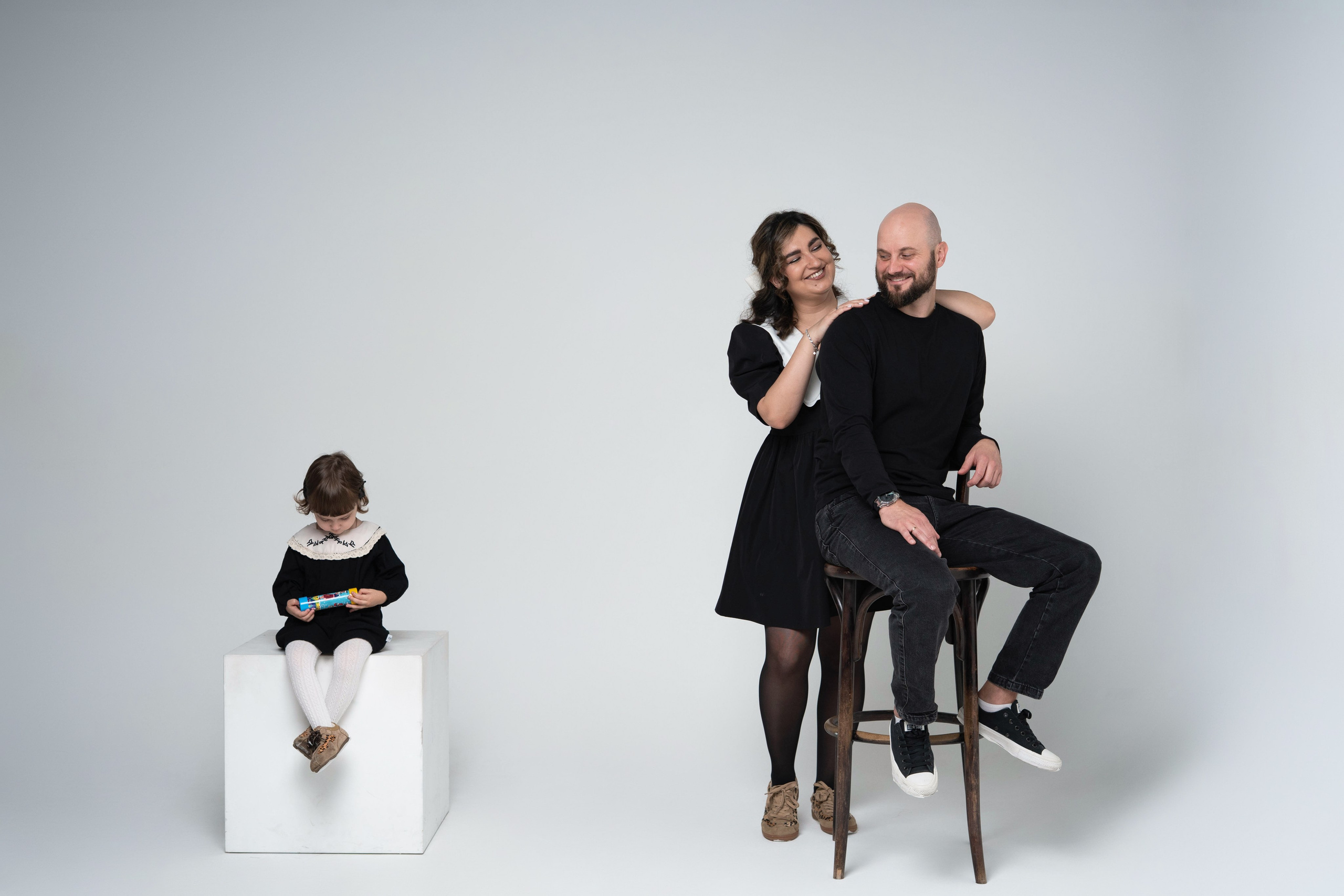 Семейная фотосессия в студии. Профессиональный Фотограф в Сочи Марина Ситкина