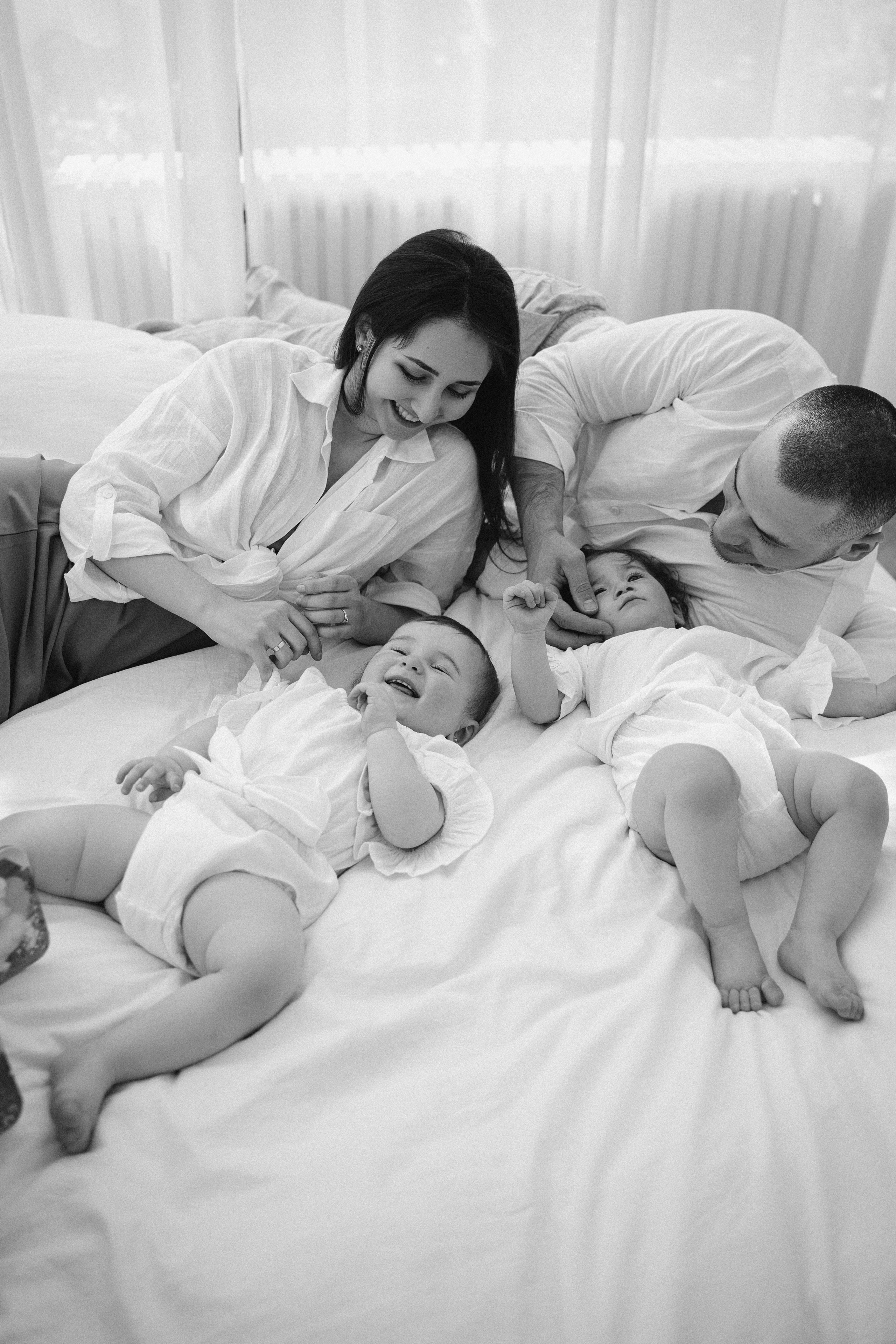 Аделина и Ариэлла, 1 годик. Фотограф Москва. Екатерина Дударевич