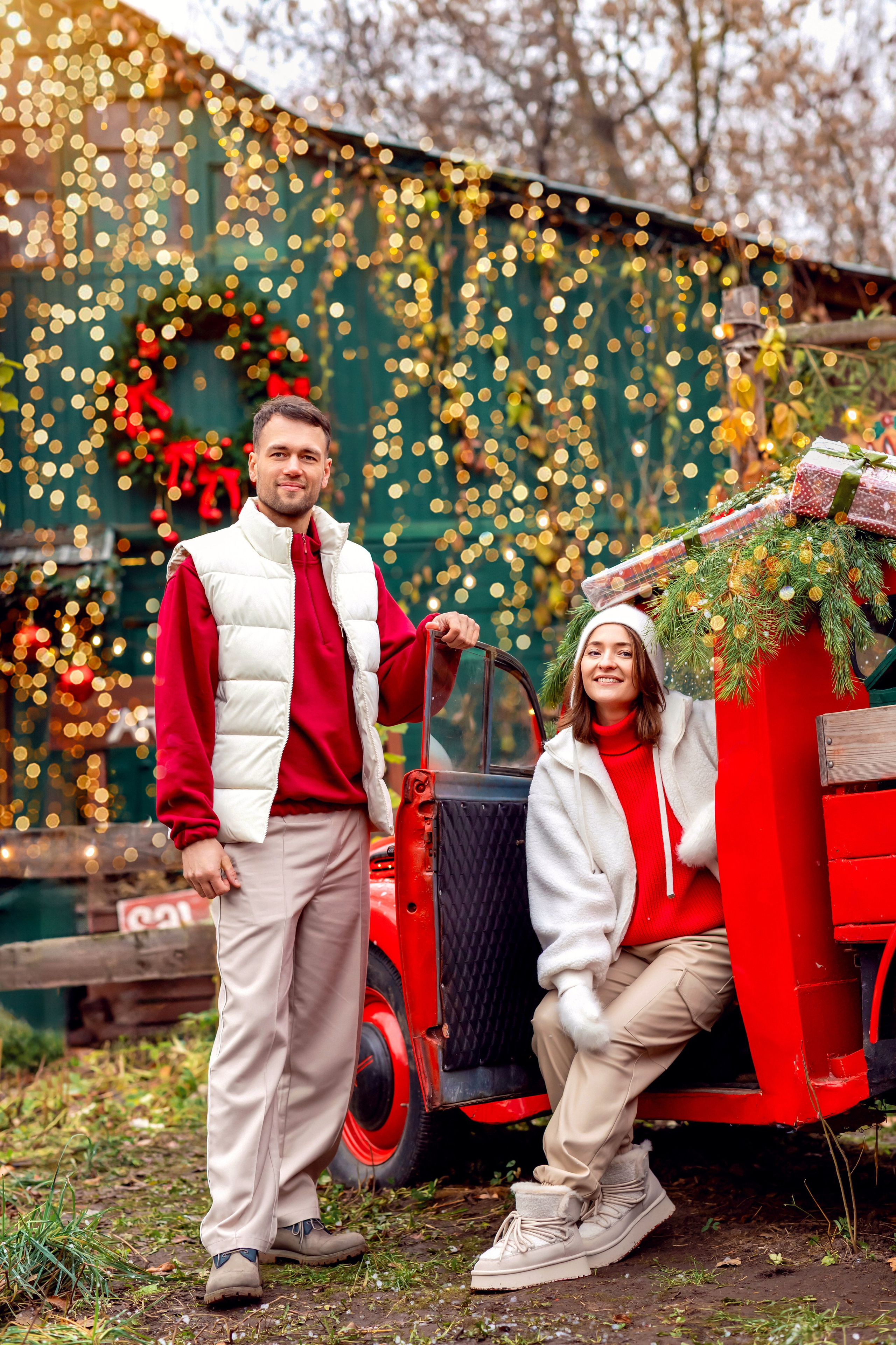 НОВЫЙ ГОД и Рождество УЛИЧНЫЕ локации. Фотограф Алина Лебедь