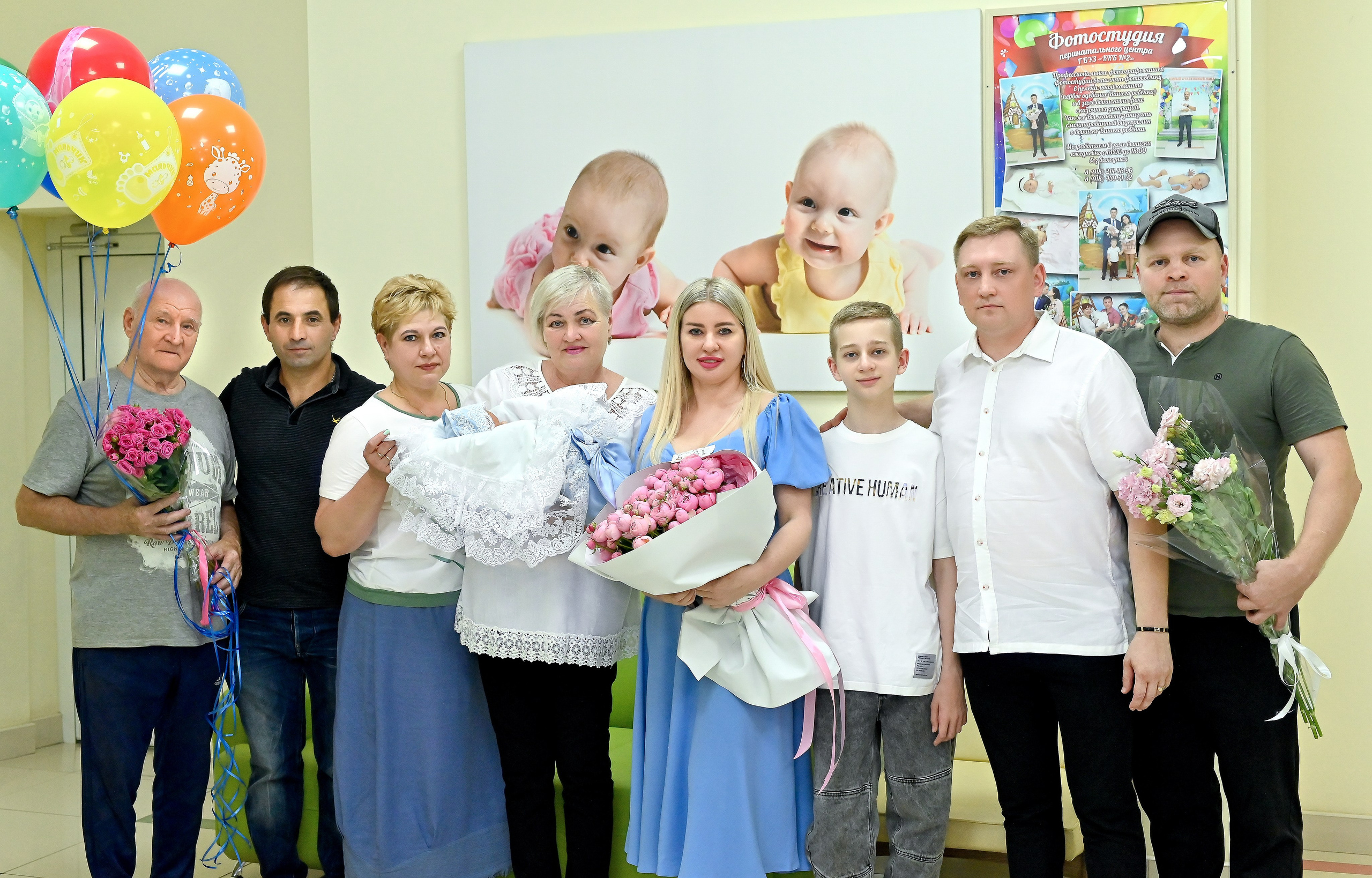 Выписка. Фотограф новорождённых малышей в Краснодаре Татьяна Нагорная