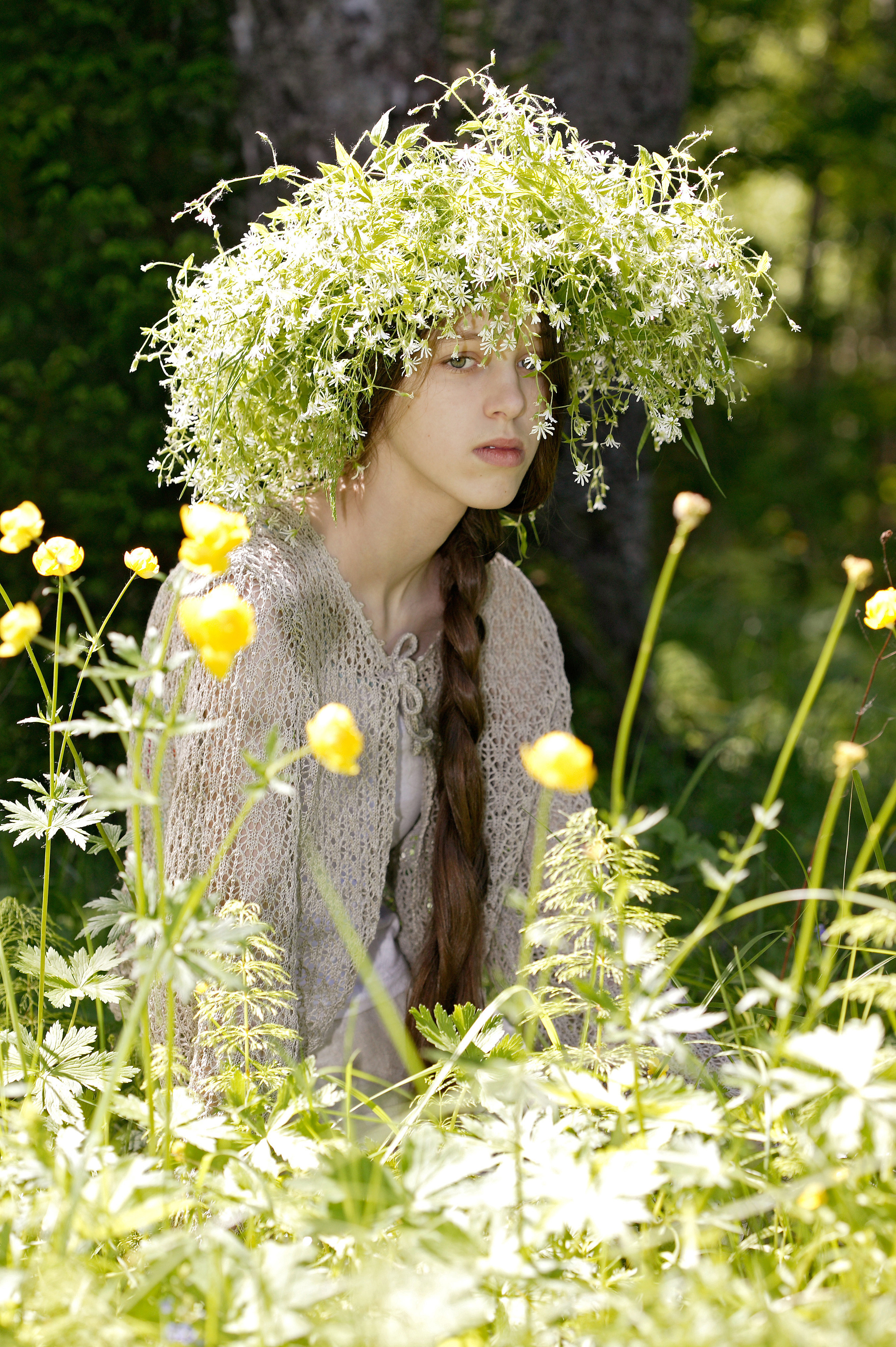 Флорист: Светлана Метальникова, модель: Алина Исрафилова.