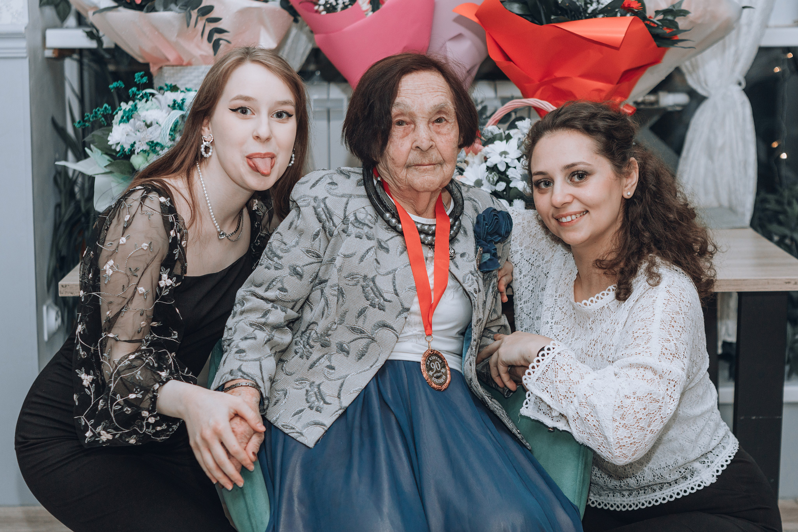 90-летний юбилей Сары Вагаповны. Фотограф в Санкт — Петербурге Анна Конофало