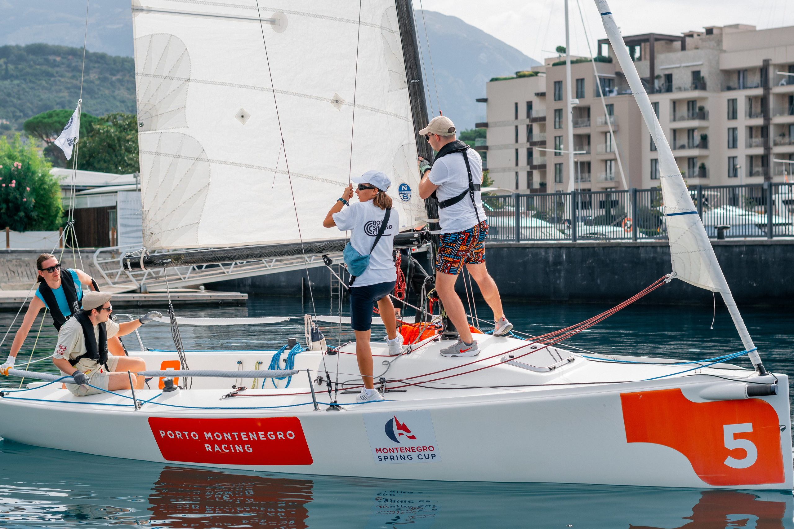 Corporate Yacht Reggata. Family and wedding photographer in Montenegro