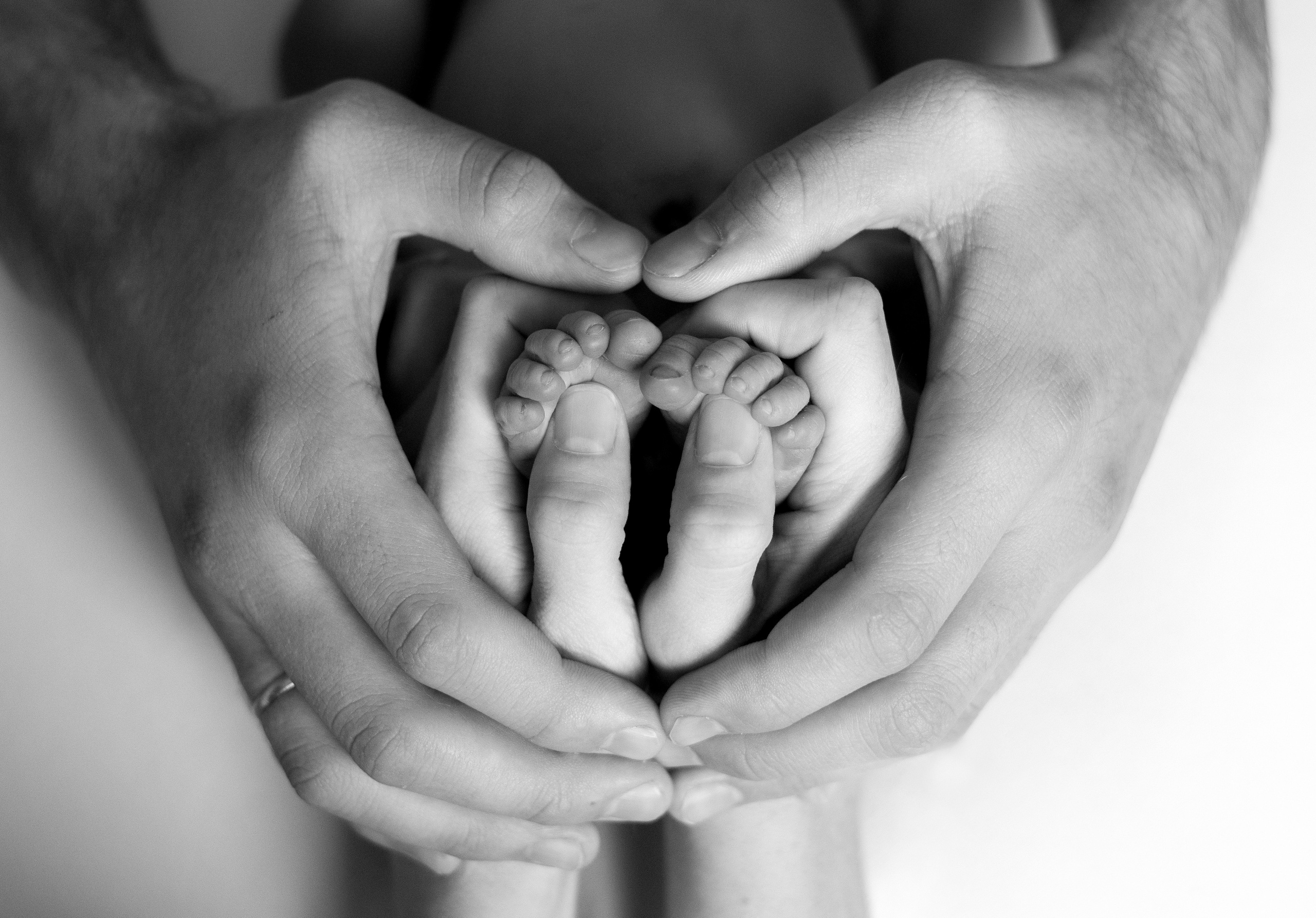 Ч/Б. Фотограф NEWBORN и малышей до года в Тольятти Веретина Лилия