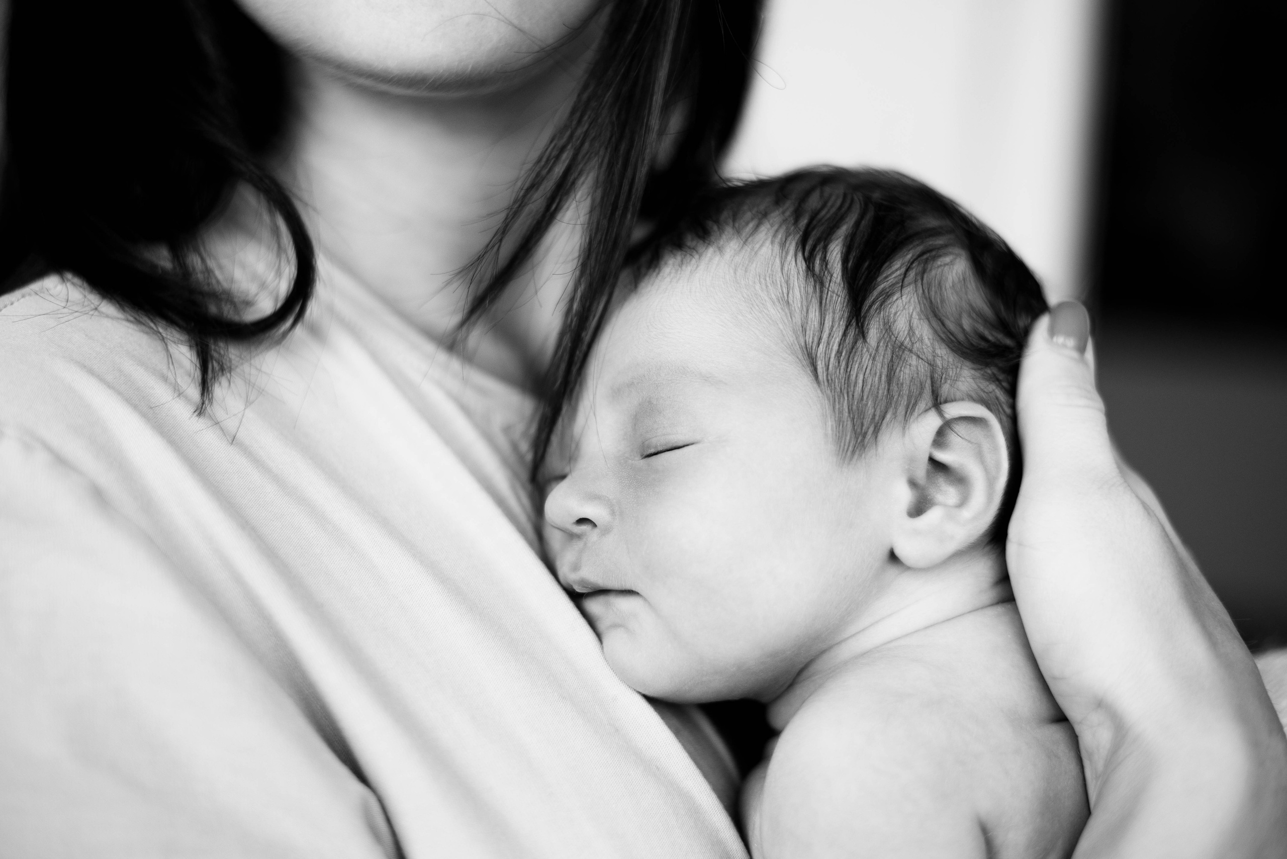 Ч/Б. Фотограф NEWBORN и малышей до года в Тольятти Веретина Лилия