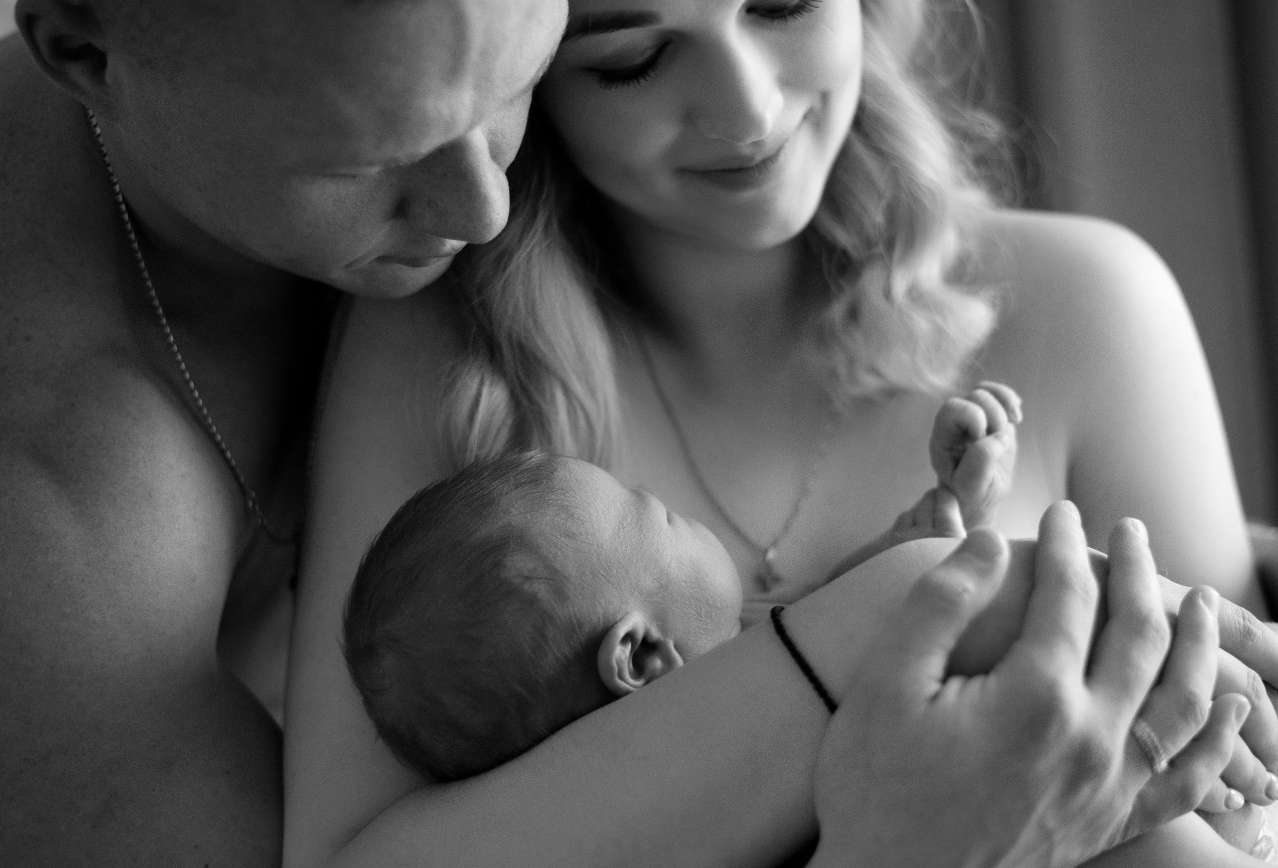 Ч/Б. Фотограф NEWBORN и малышей до года в Тольятти Веретина Лилия