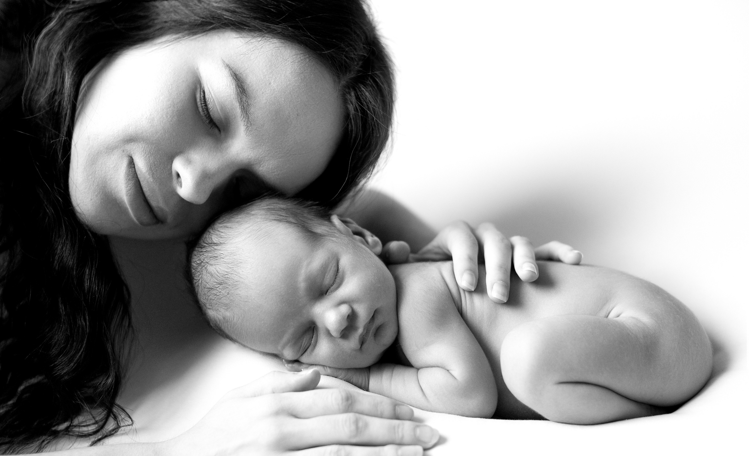 Ч/Б. Фотограф NEWBORN и малышей до года в Тольятти Веретина Лилия