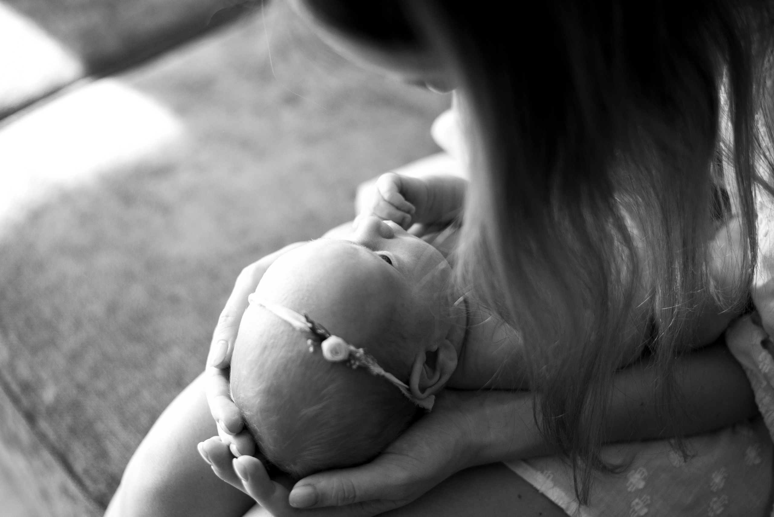 Ч/Б. Фотограф NEWBORN и малышей до года в Тольятти Веретина Лилия