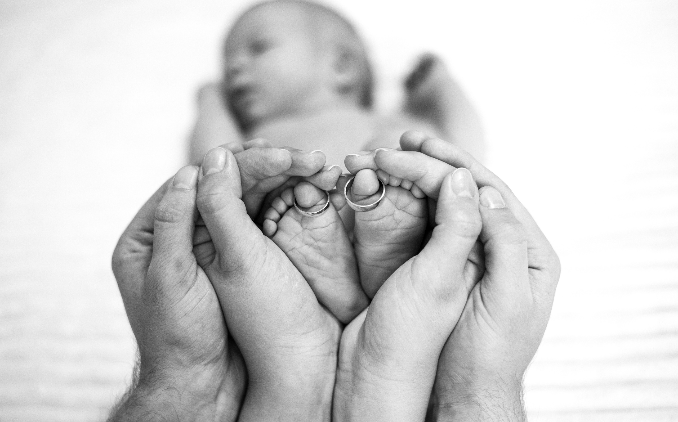 Ч/Б. Фотограф NEWBORN и малышей до года в Тольятти Веретина Лилия