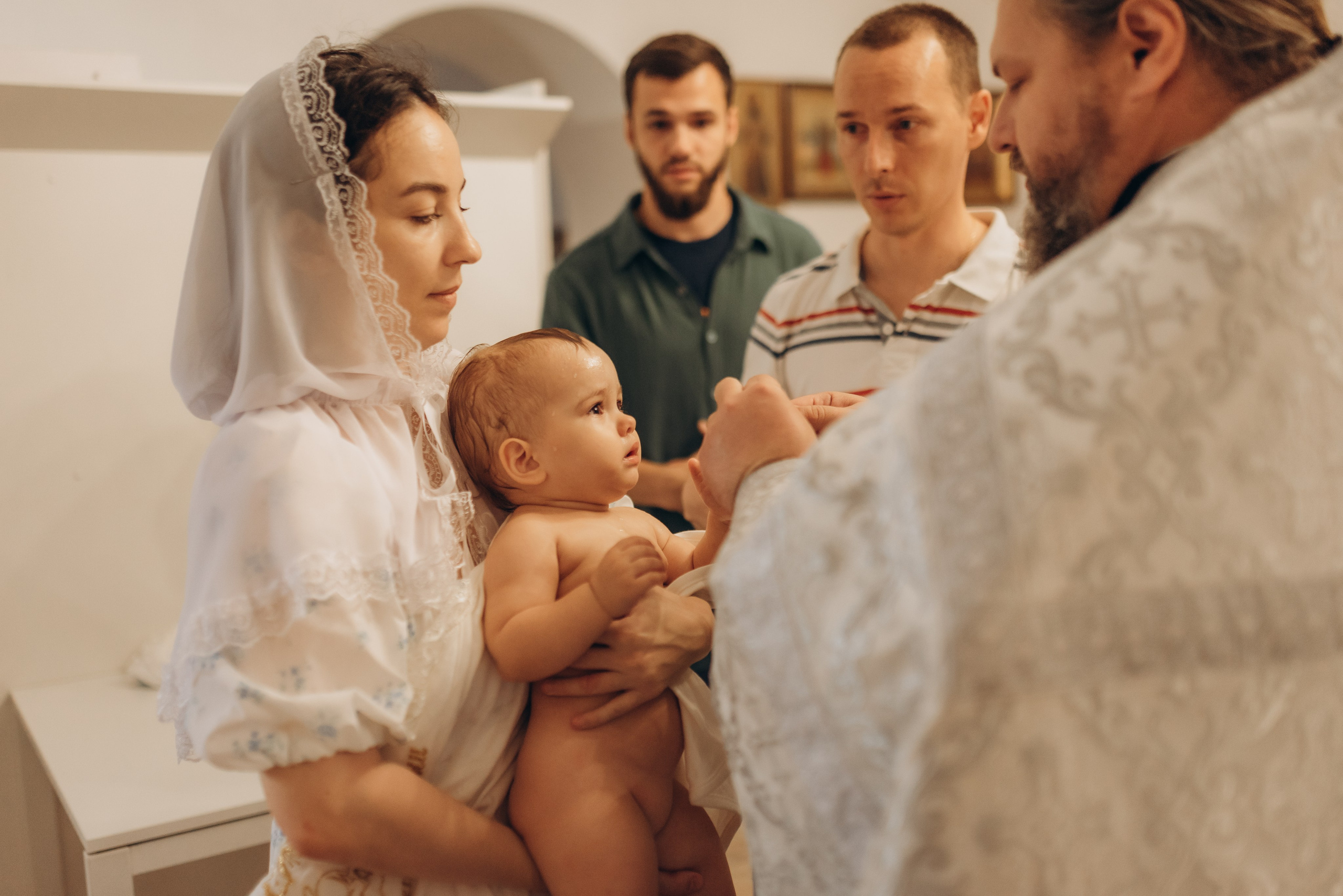 Крещение Александры. Семейный фотограф в Ростове-на-Дону Мария Панарина