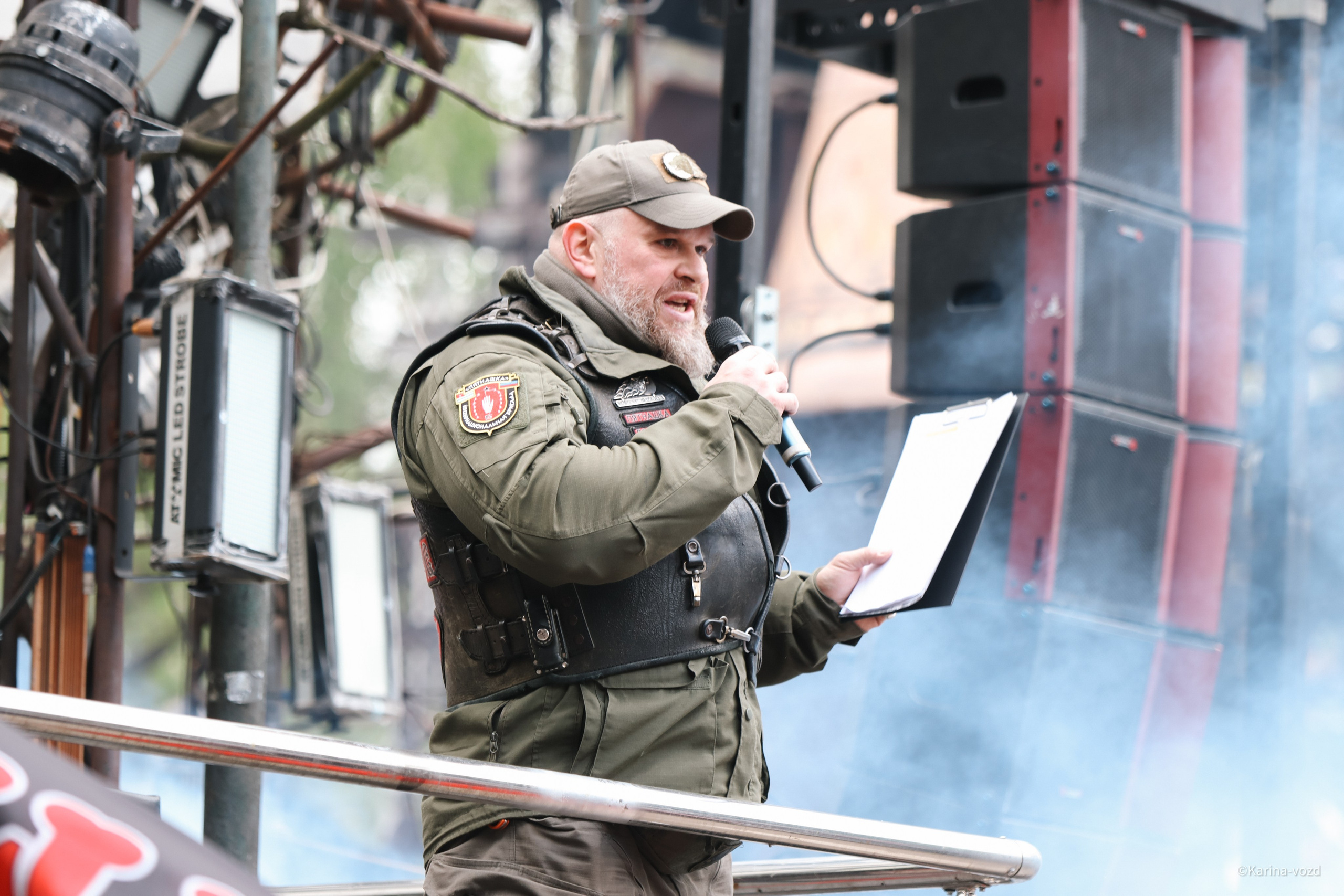 Открытие мотосезона 2025 «Ночные Волки"/ Москва. Репортажный фотограф в Москве и Зеленограде Karina-vozd