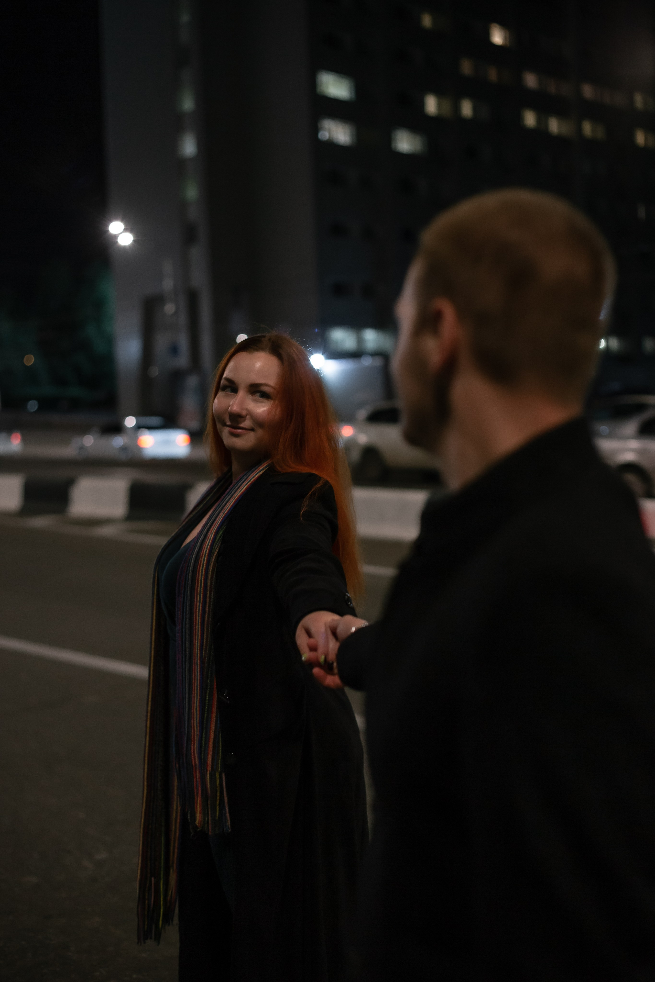 Ася и Влад. Ночная прогулка. Фотограф Регина Крикунова г. Красноярск