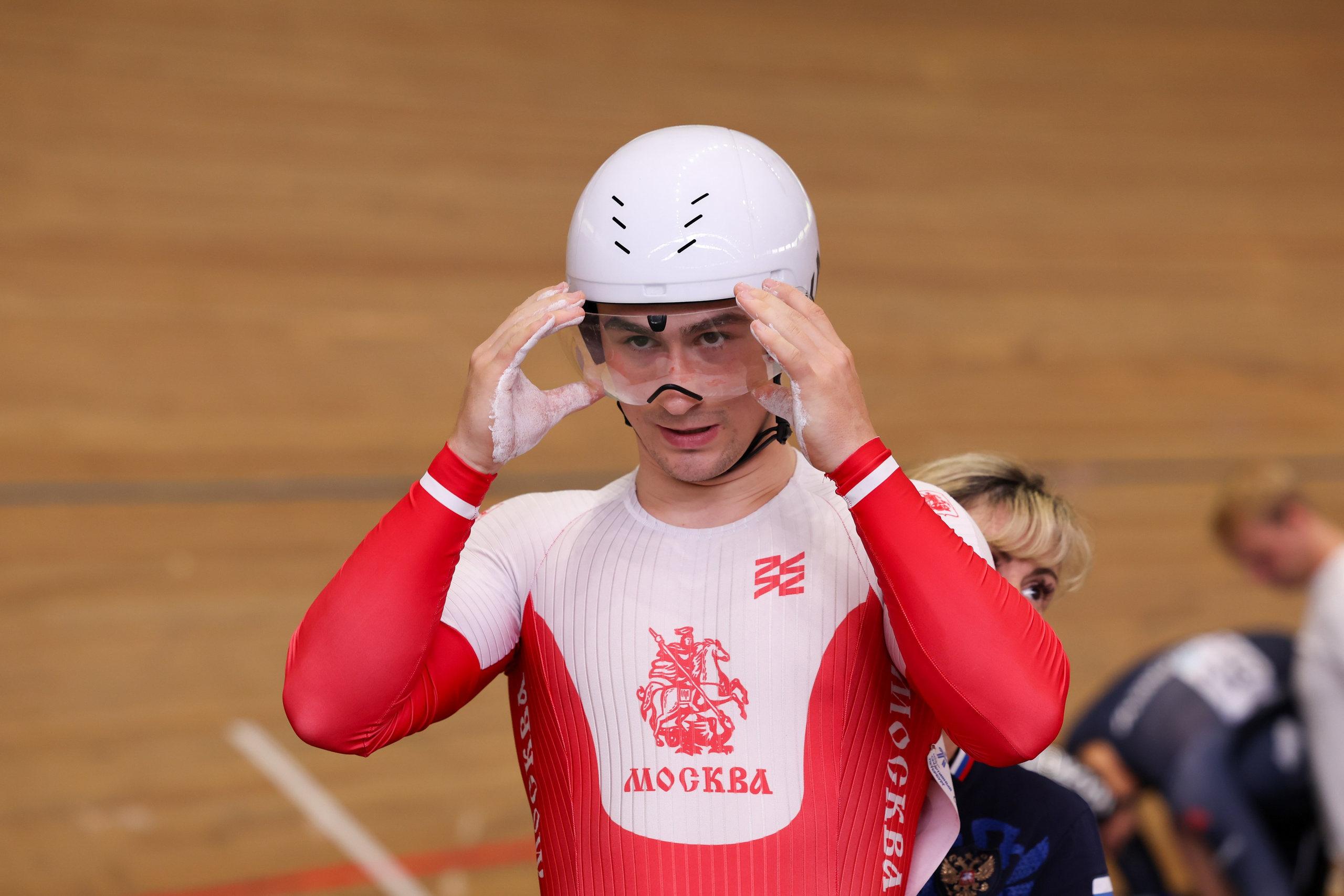 Первенство России по велогонкам на треке 04.07.2025. Спортивный и репортажный фотограф Антон Тереханов