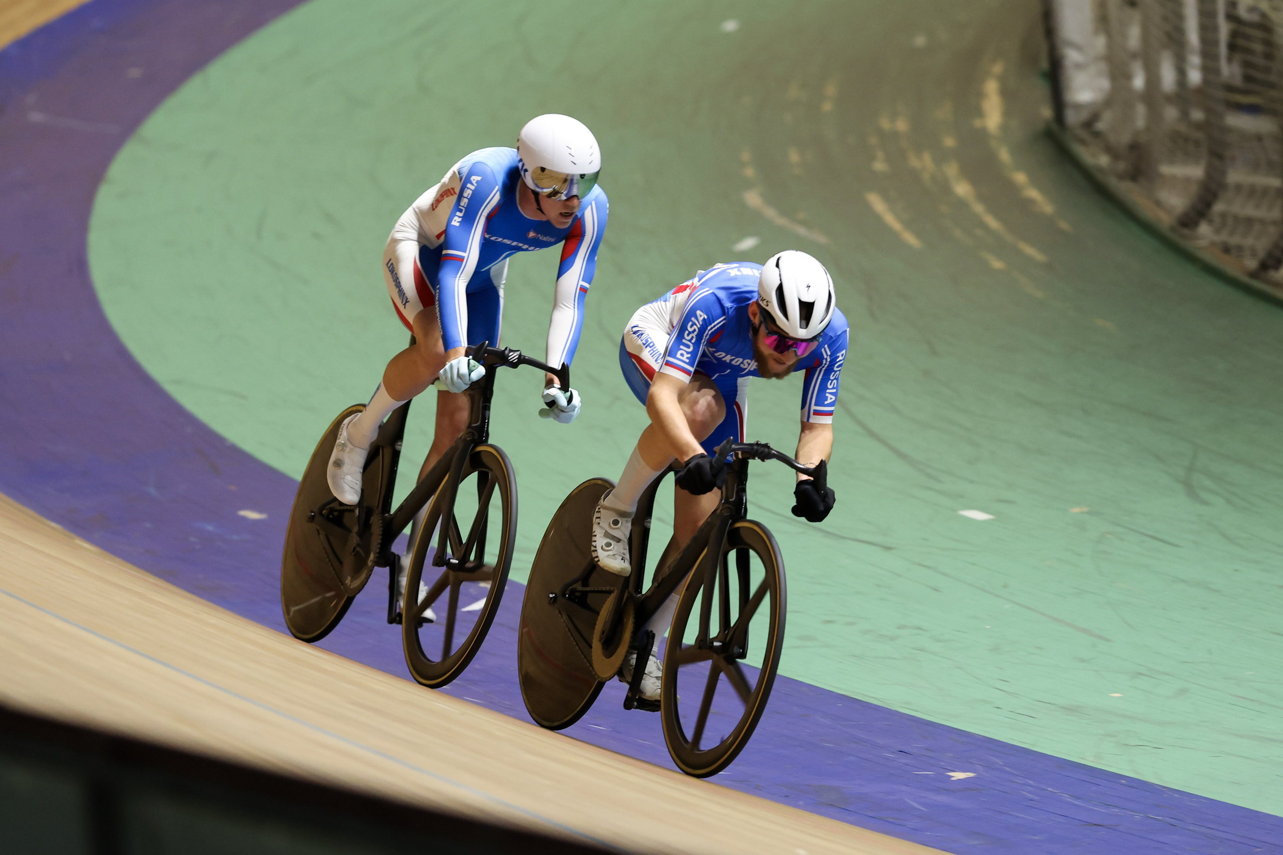 Чемпионат России по велосипедному спорту на треке (первый блок) 6-11.01.2025. Спортивный и репортажный фотограф Антон Тереханов