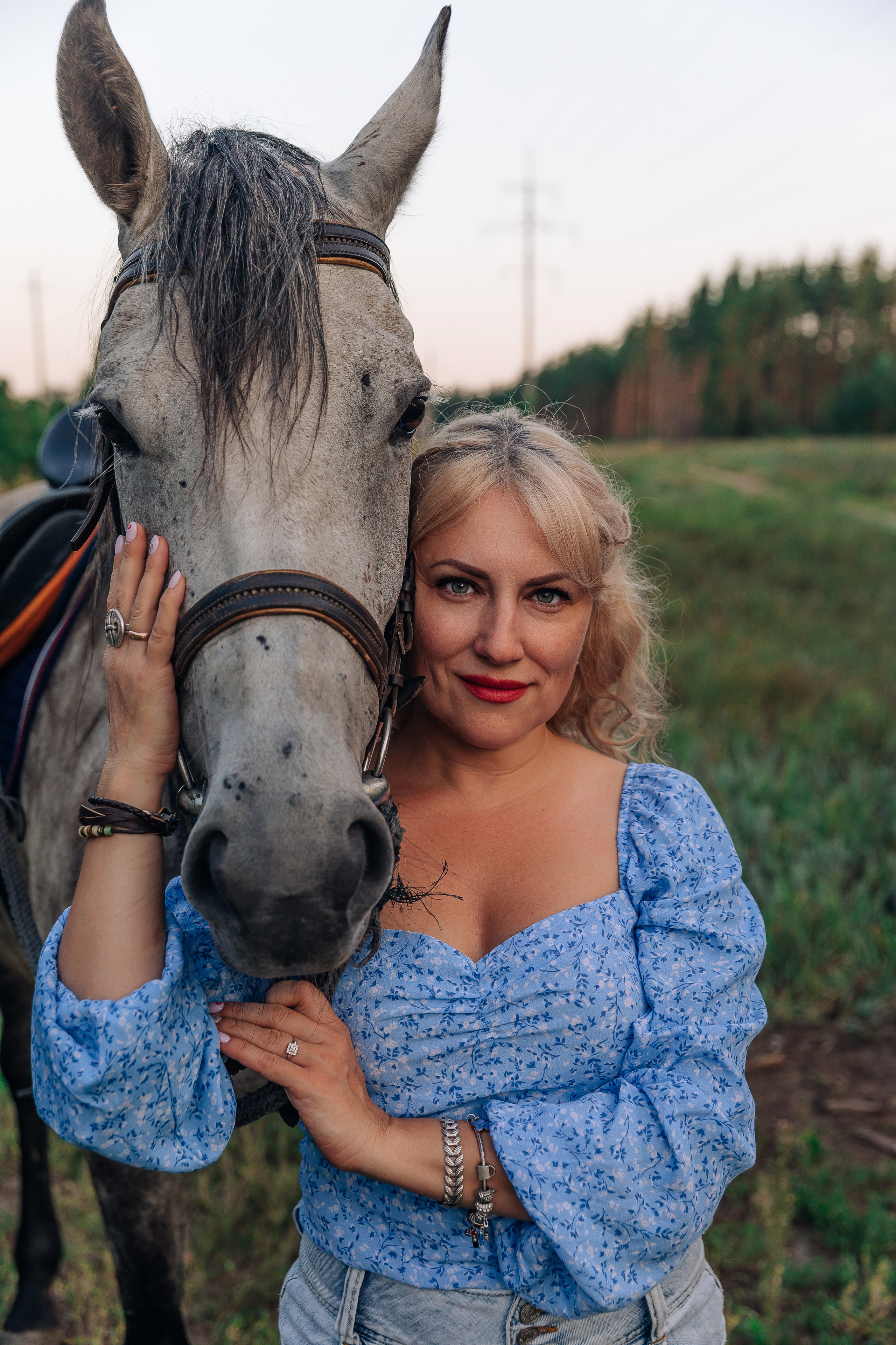 Прогулка с лошадью. Фотограф с творческими идеями в Балашове Тамара Исаева