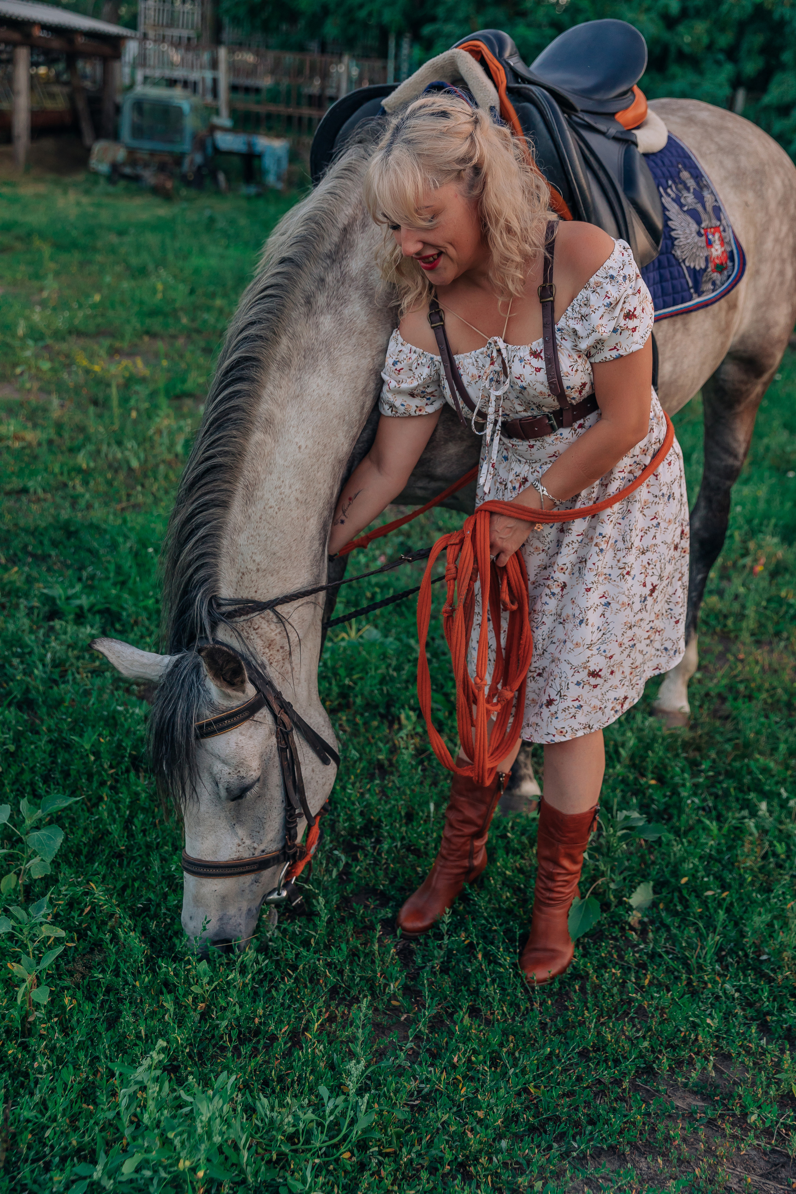 Прогулка с лошадью. Фотограф с творческими идеями в Балашове Тамара Исаева