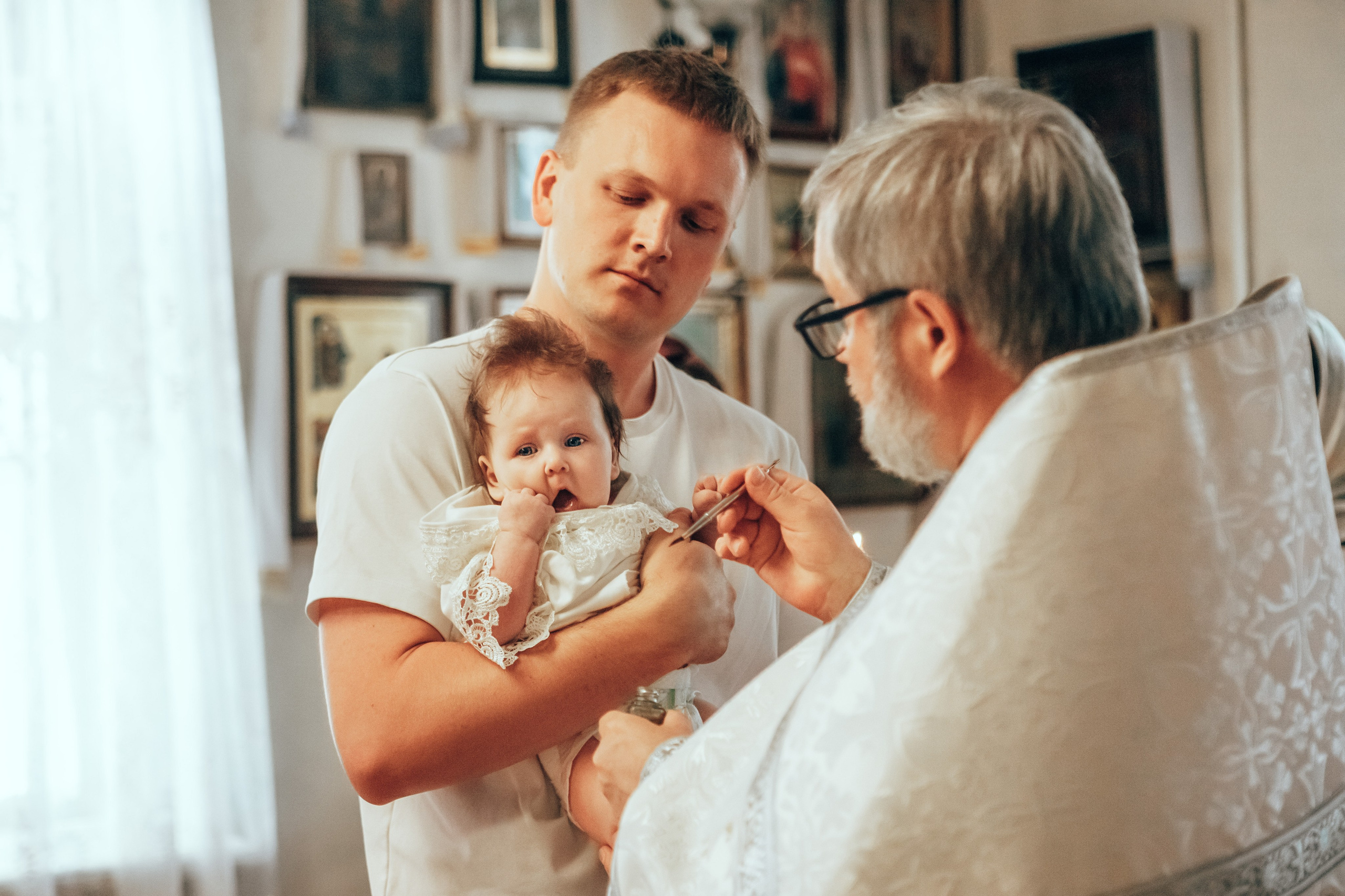 Крестины Софии. Семейный и детский фотограф в г. Новосибирске Макеева Анастасия