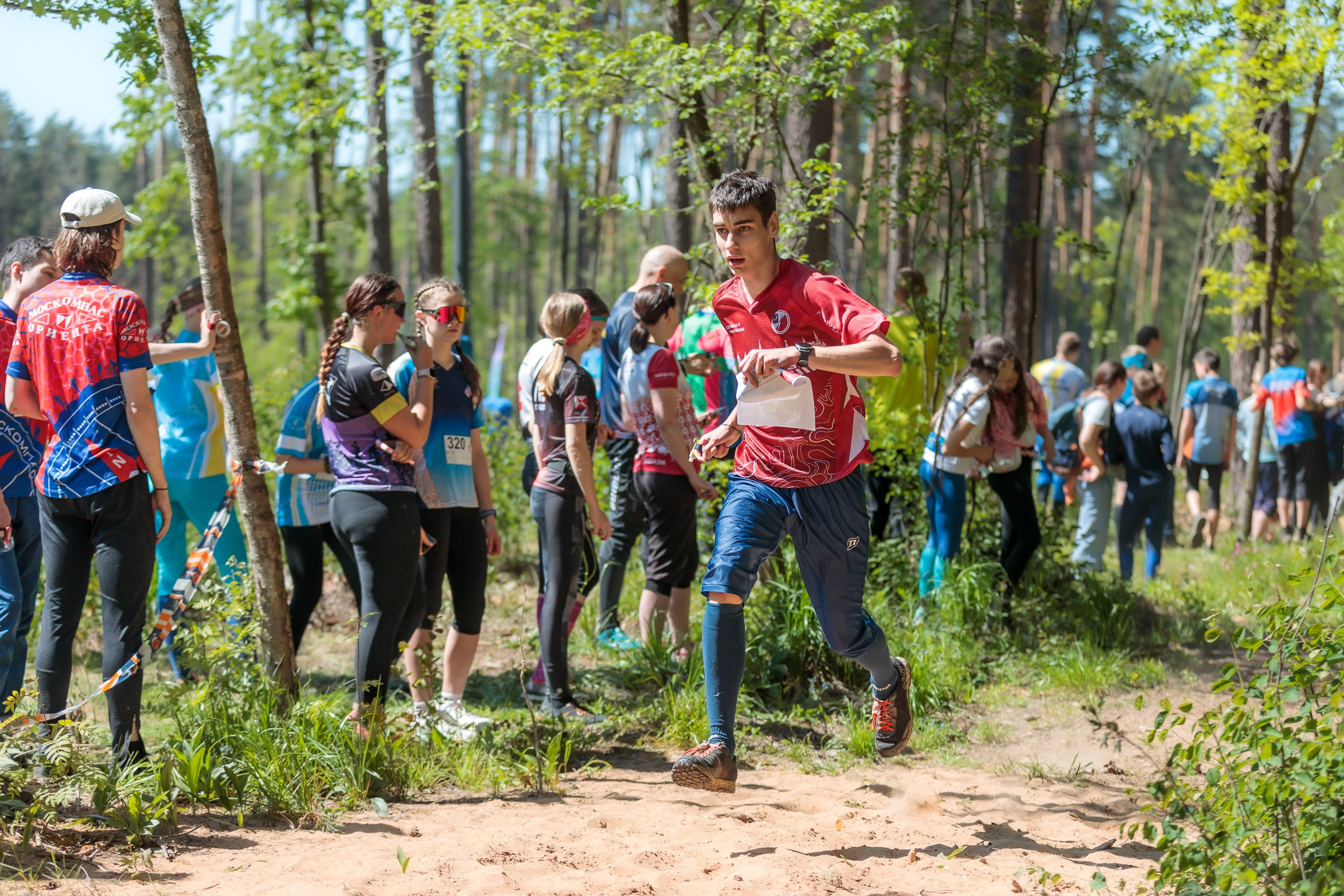 Спортивная фотосъемка outdoor соревнований
