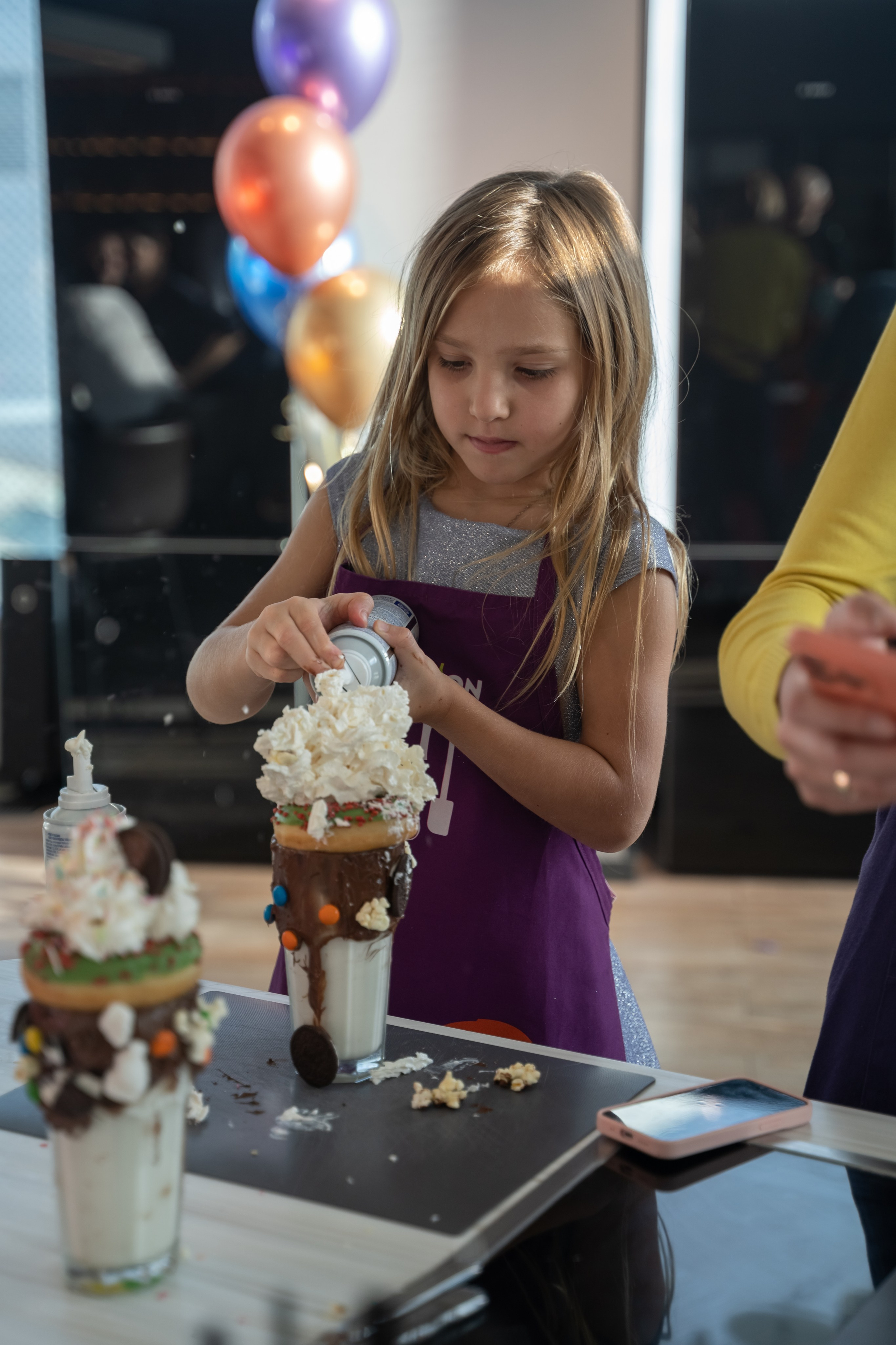 День Рождения в кулинарной студии. Фотограф в Одинцово, Москве