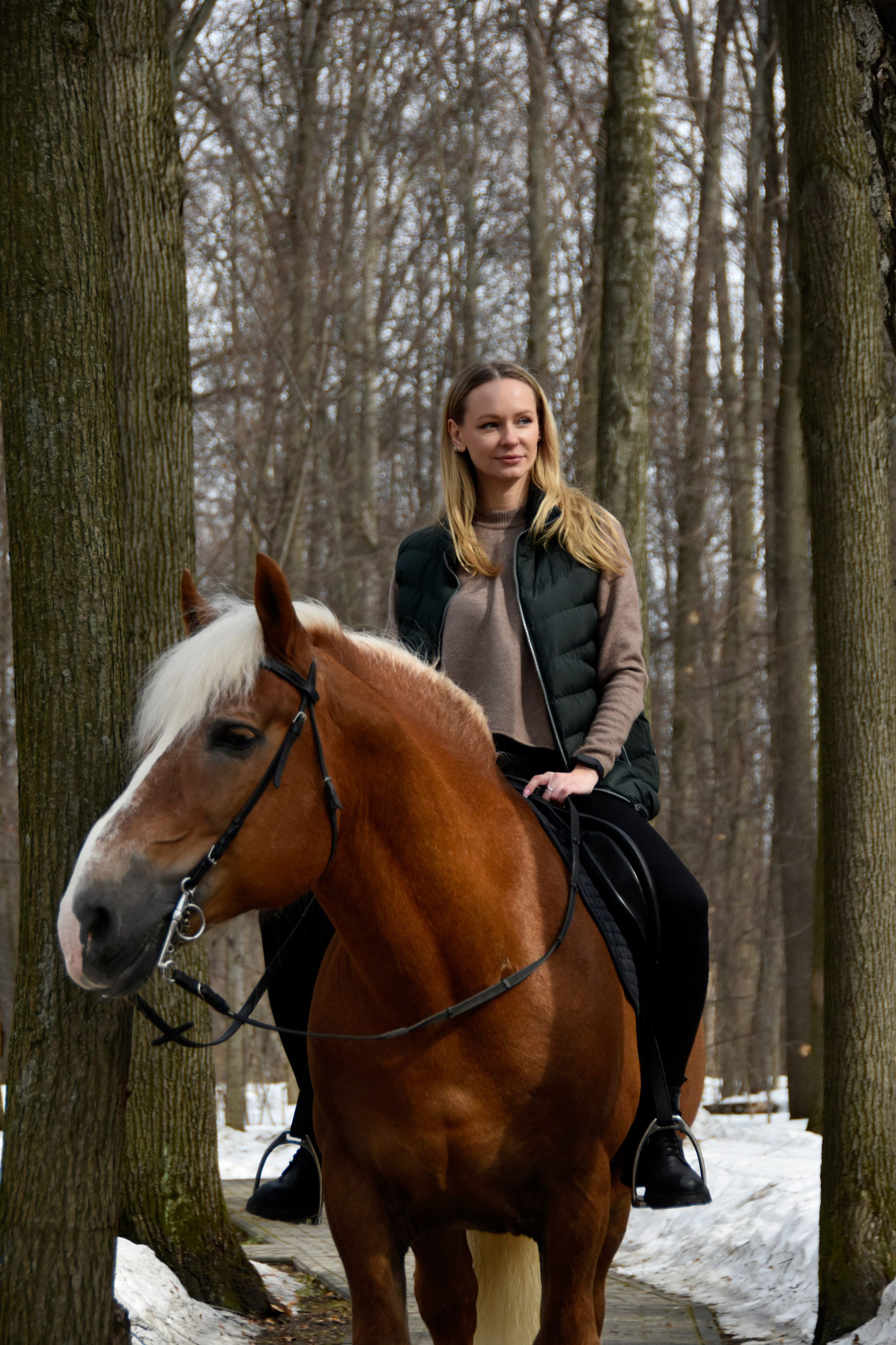 Юля и Проспект. Конный фотограф Москва