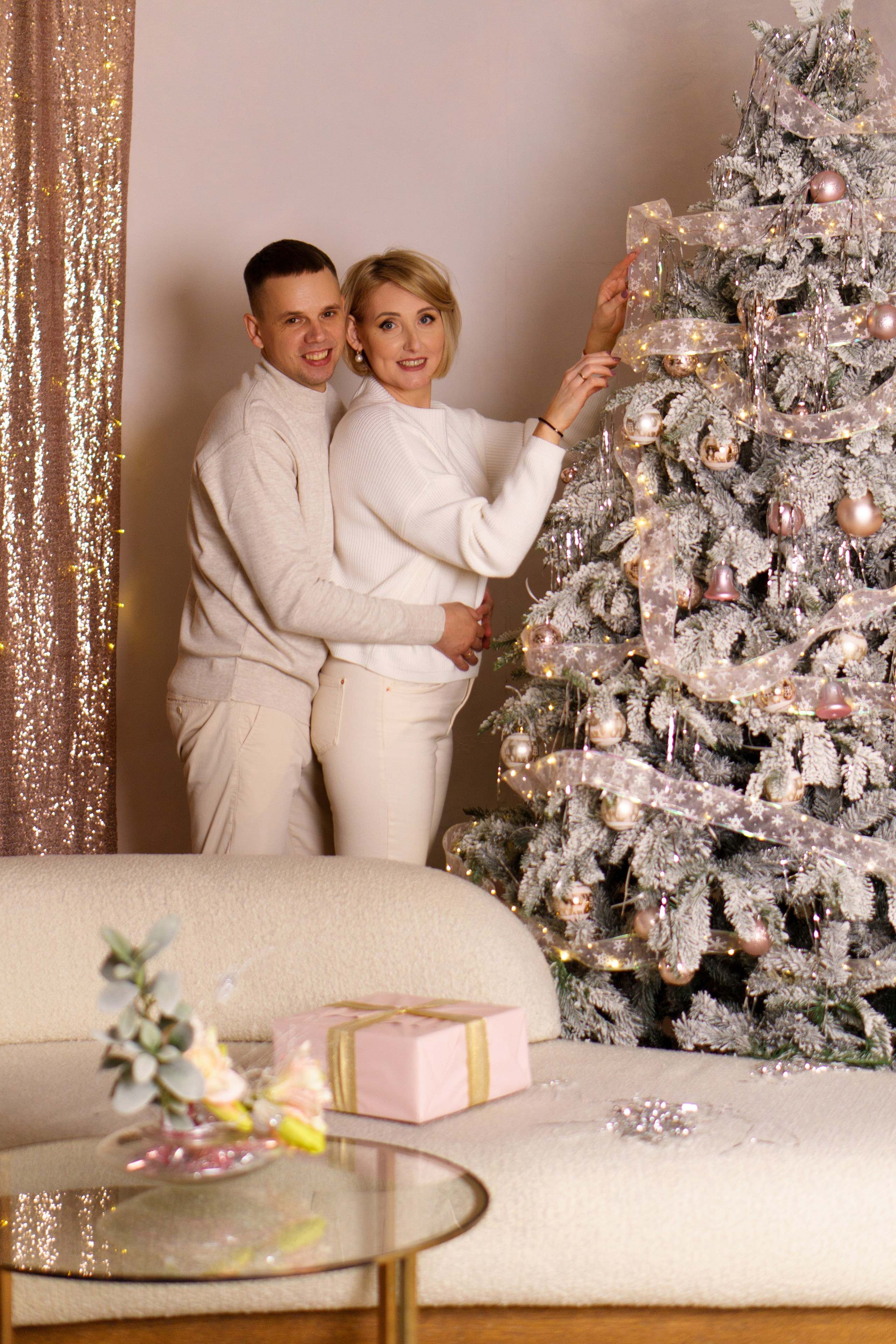 Елена. Семейная новогодняя фотосессия. Женский, семейный и детский фотограф в Тюмени Диана Осипова