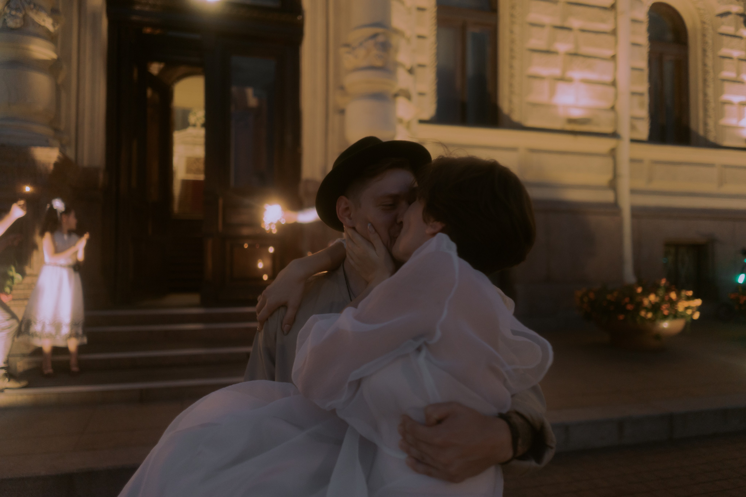 Свадебная нуарная фотосессия в Петербурге. Свадебный фотограф в Санкт-Петербурге Миша Репина