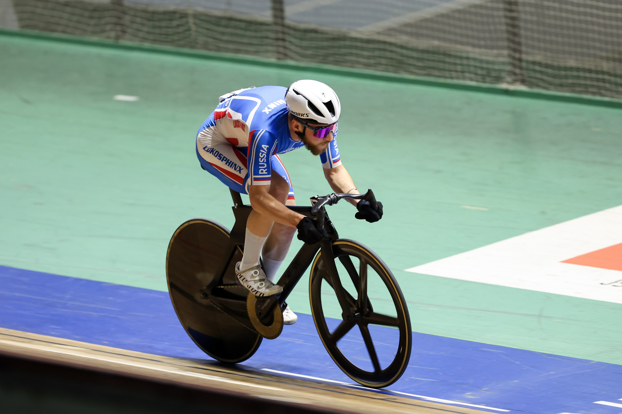 Чемпионат России по велосипедному спорту на треке (первый блок) 6-11.01.2025. Спортивный и репортажный фотограф Антон Тереханов