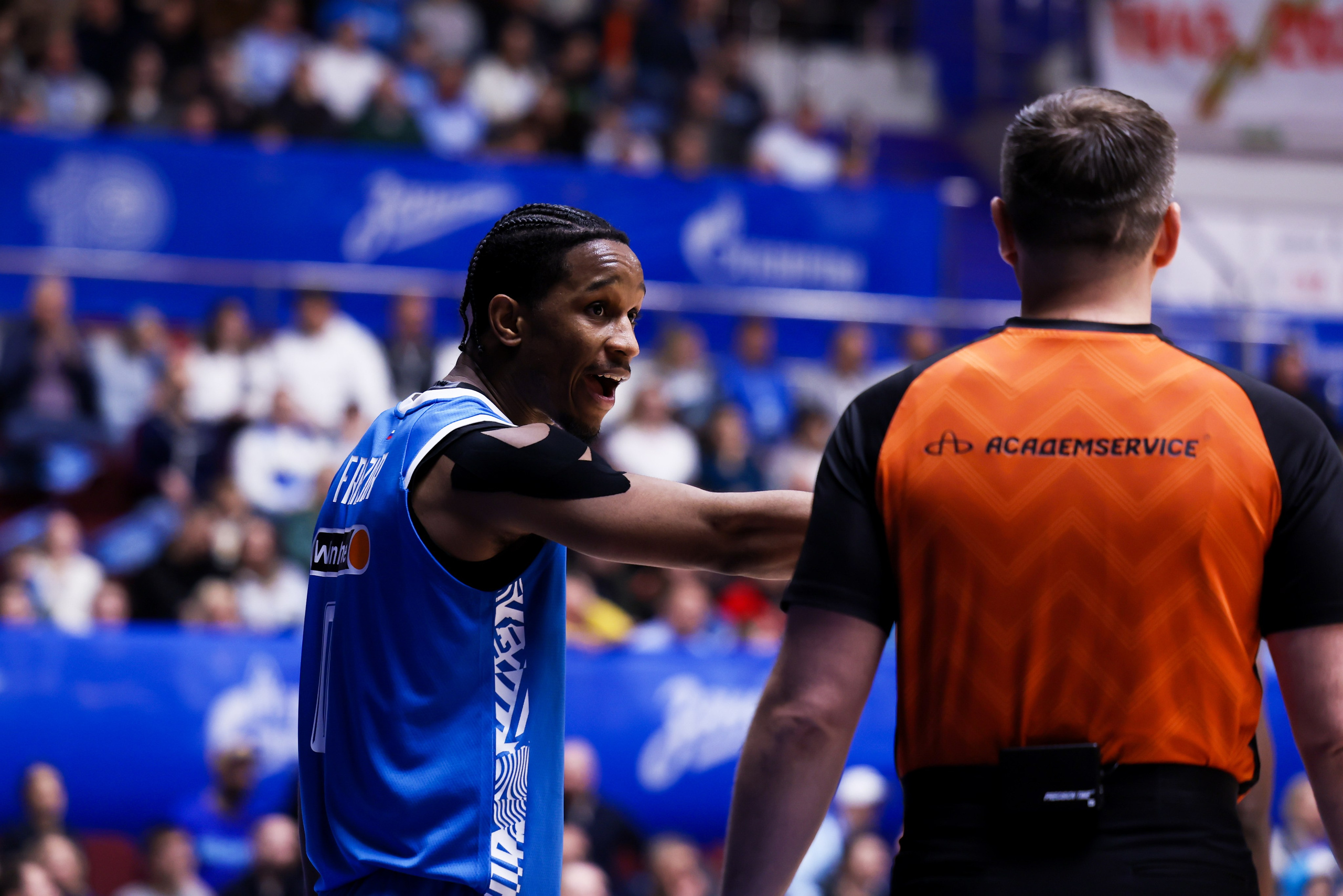 БК Зенит — БК Локомотив-Кубань 07.05.2025. Спортивный и репортажный фотограф Антон Тереханов