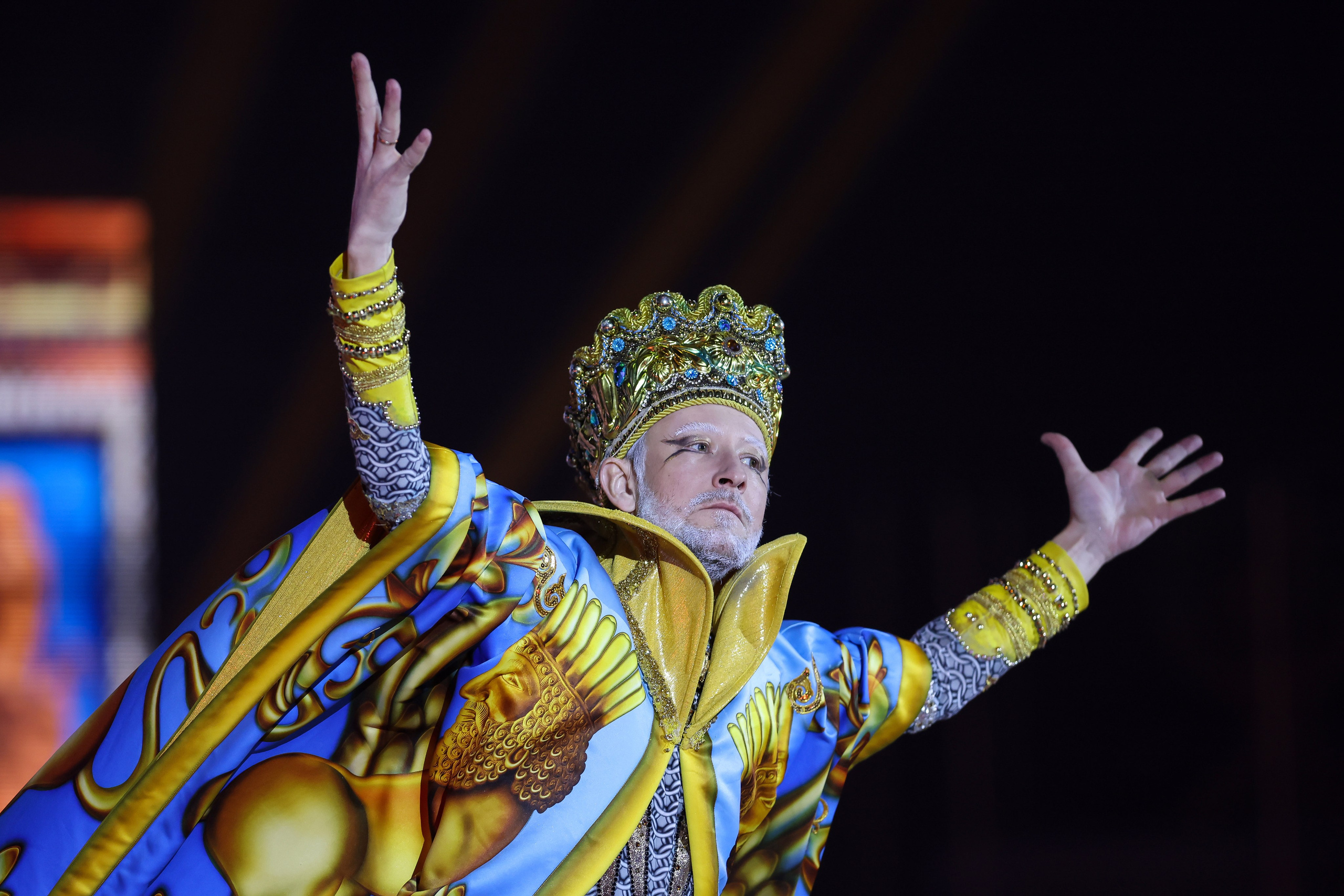 «История любви Шахеризады» шоу на льду 03.01.2024. Спортивный и репортажный фотограф Антон Тереханов