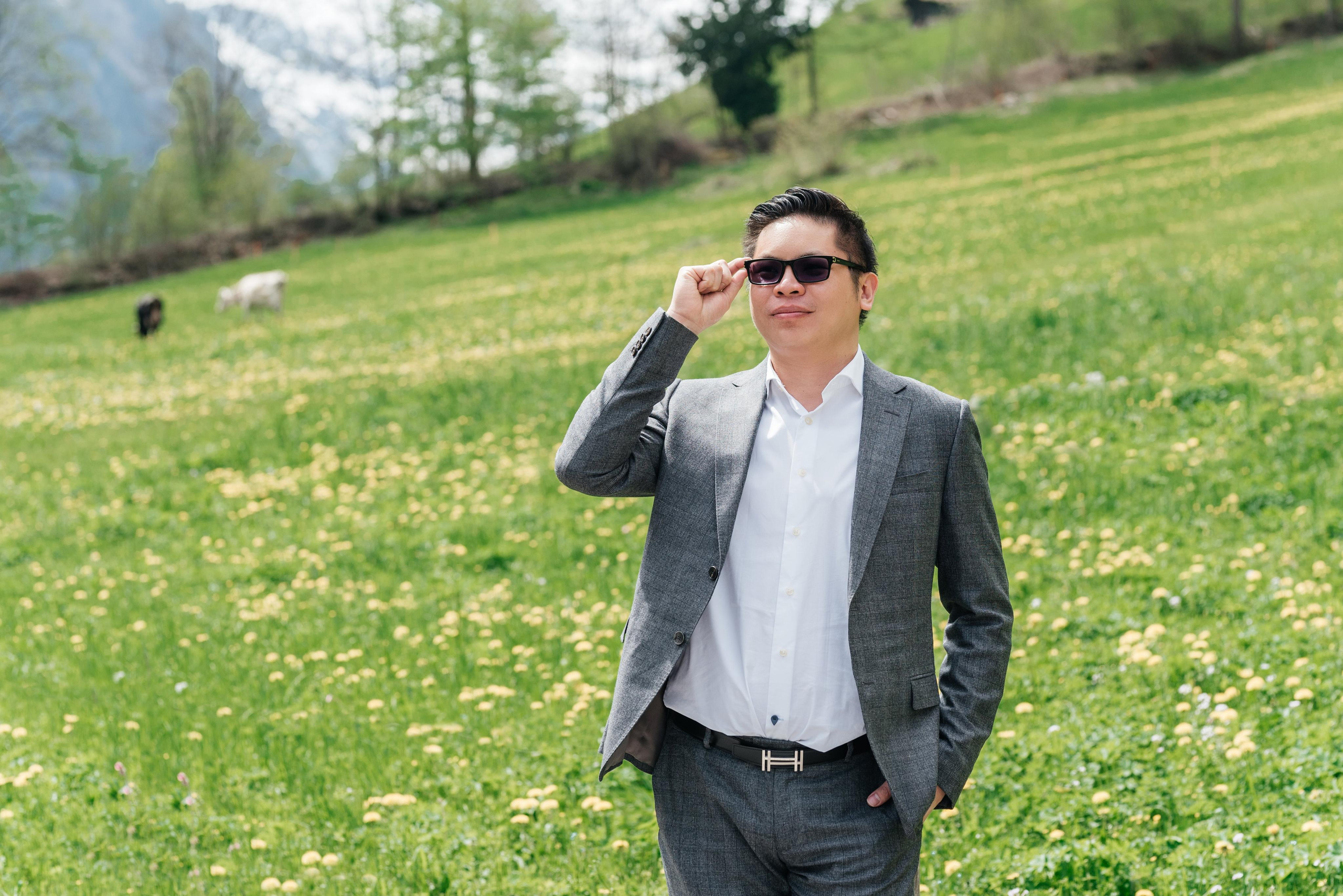 Hazel & Max (Lauterbrunnen, Suisse). Photographe en Suisse et en Europe Anna Alekseenko