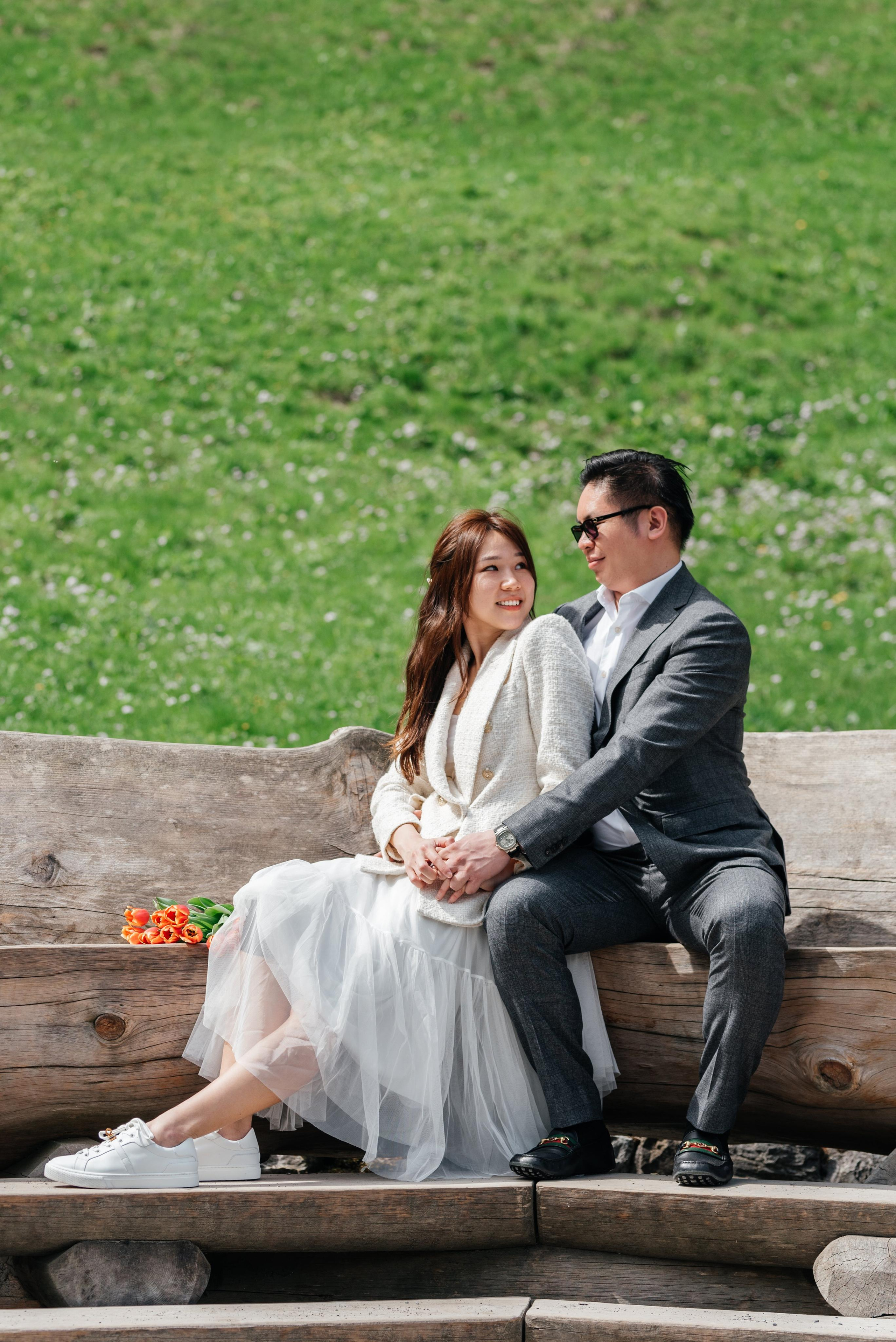 Hazel & Max (Lauterbrunnen, Suisse). Photographe en Suisse et en Europe Anna Alekseenko