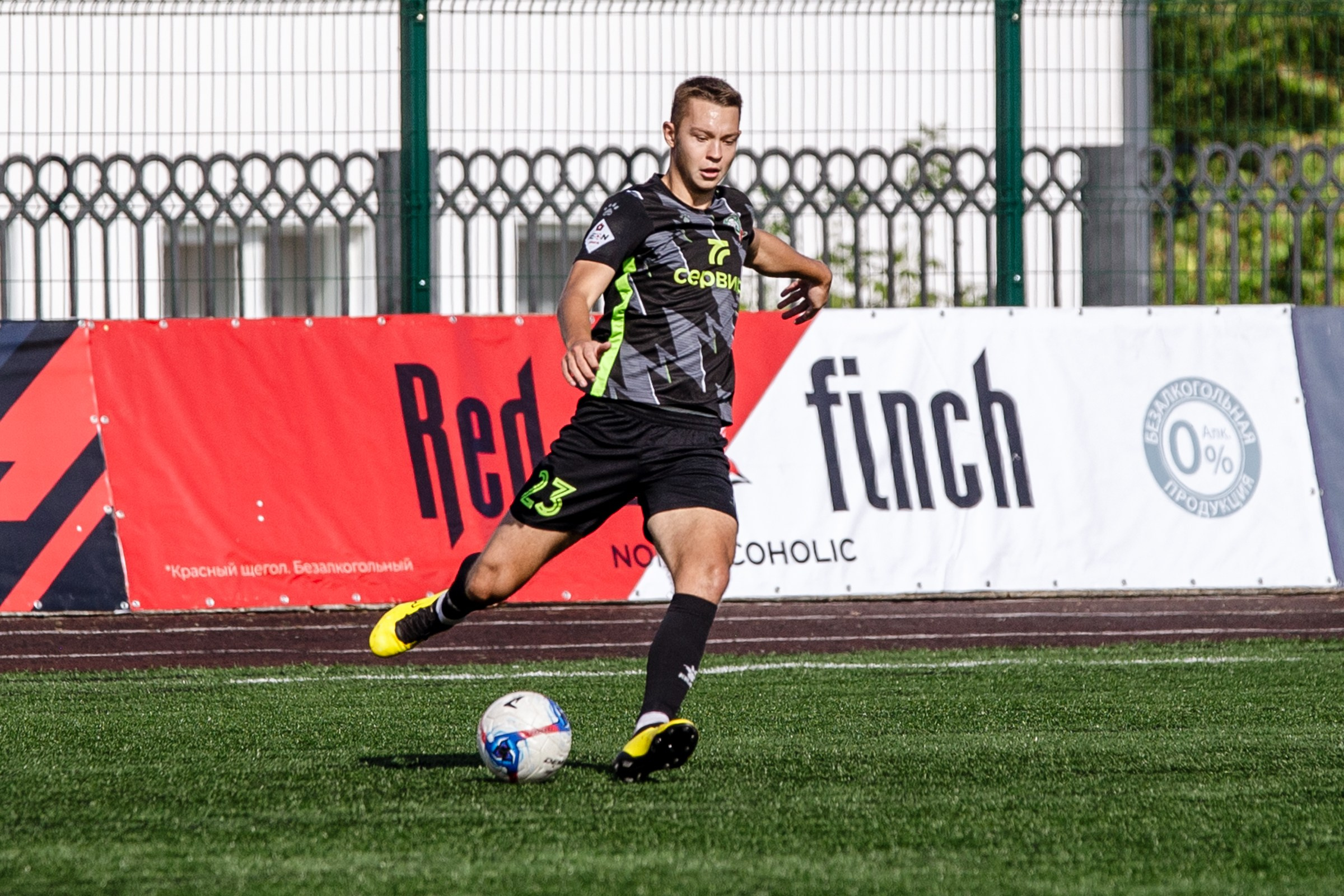 Первенство России по футболу LEON-Вторая лига Б | ФК Иркутск — Чертаново (Москва) | 24.08.25. Фотограф в Иркутске Евгения Айвазова