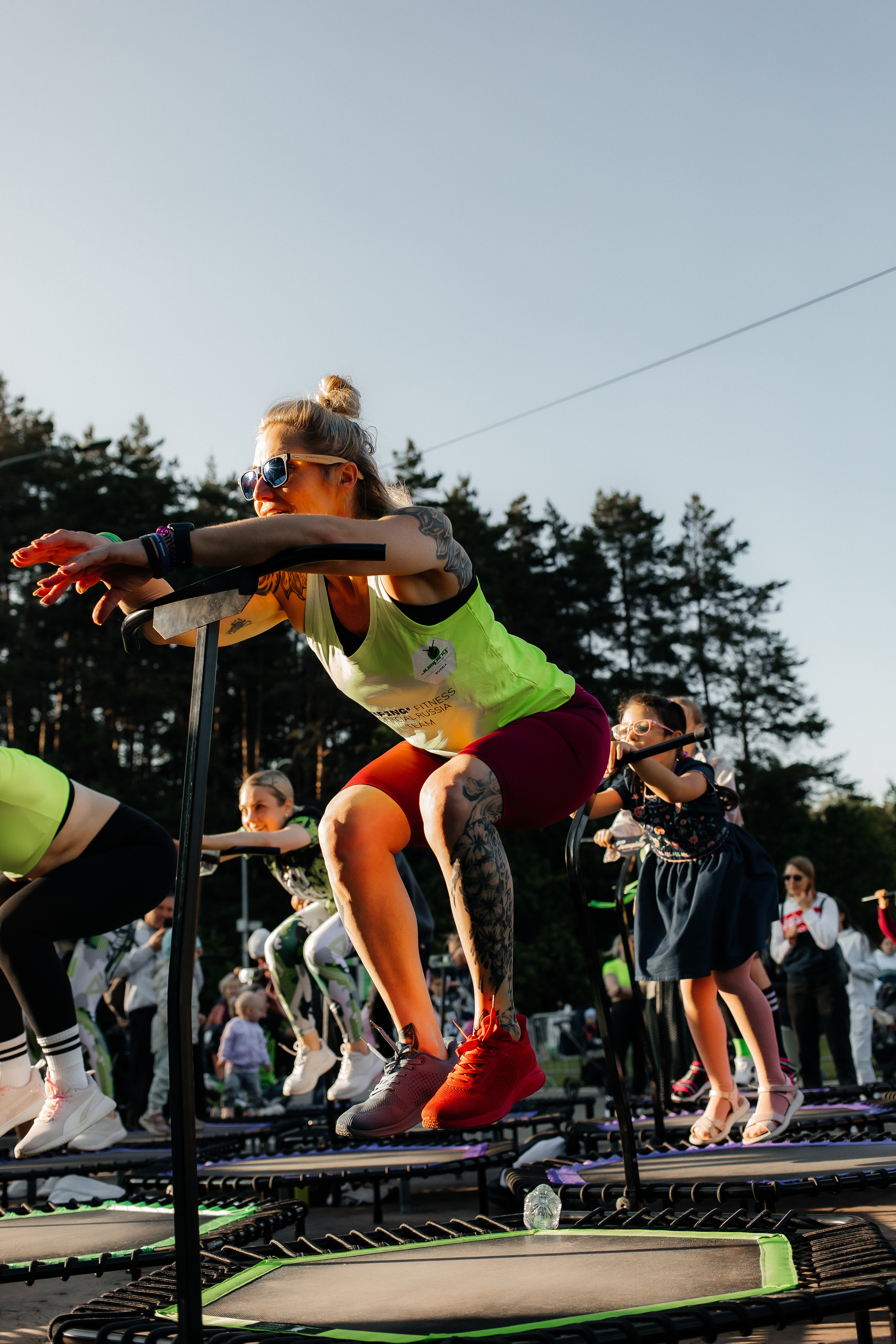 Jumping. Ирина Тихонова — фотограф для детей и коллективов в Москве