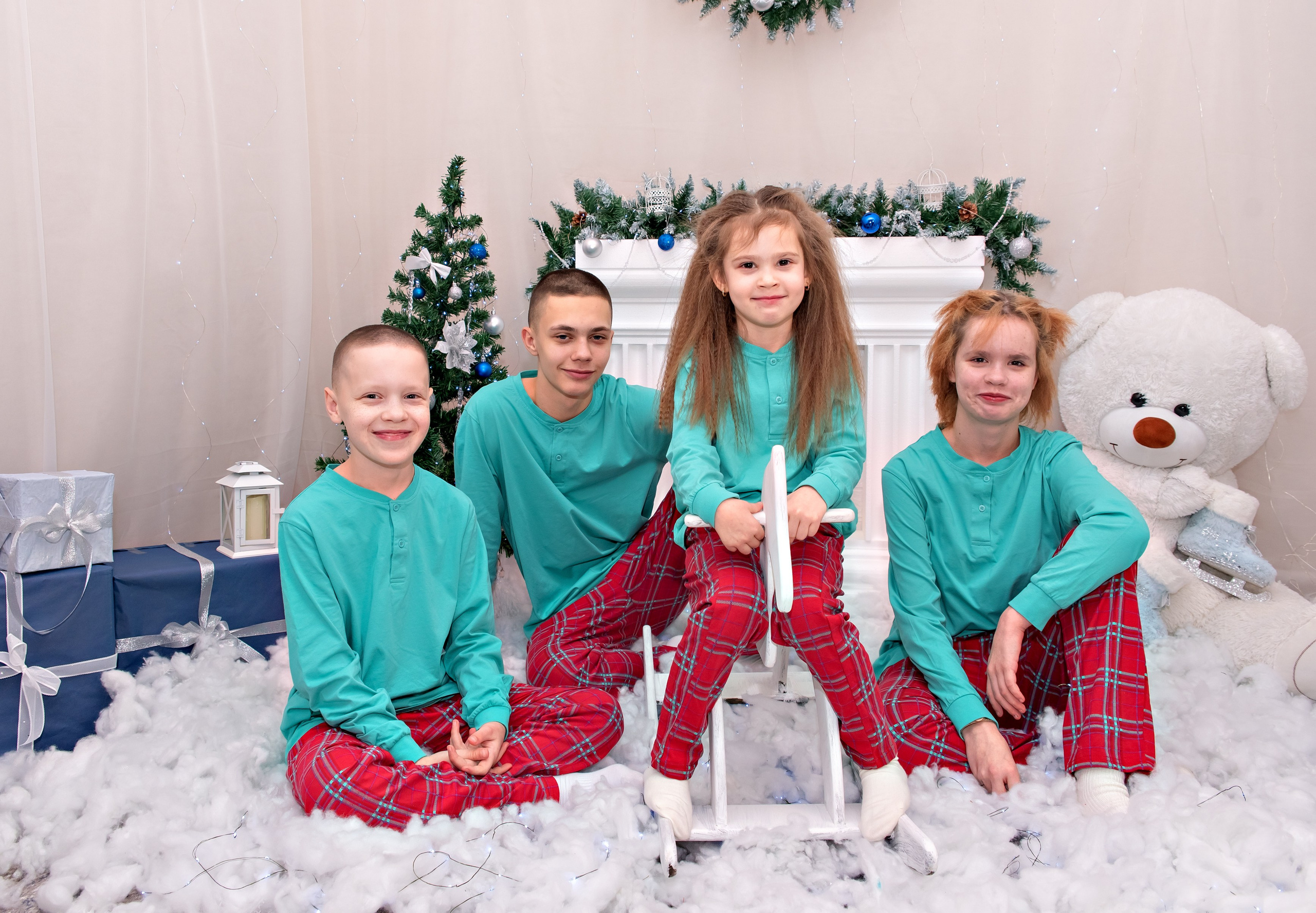 Детские новогодние съемки.