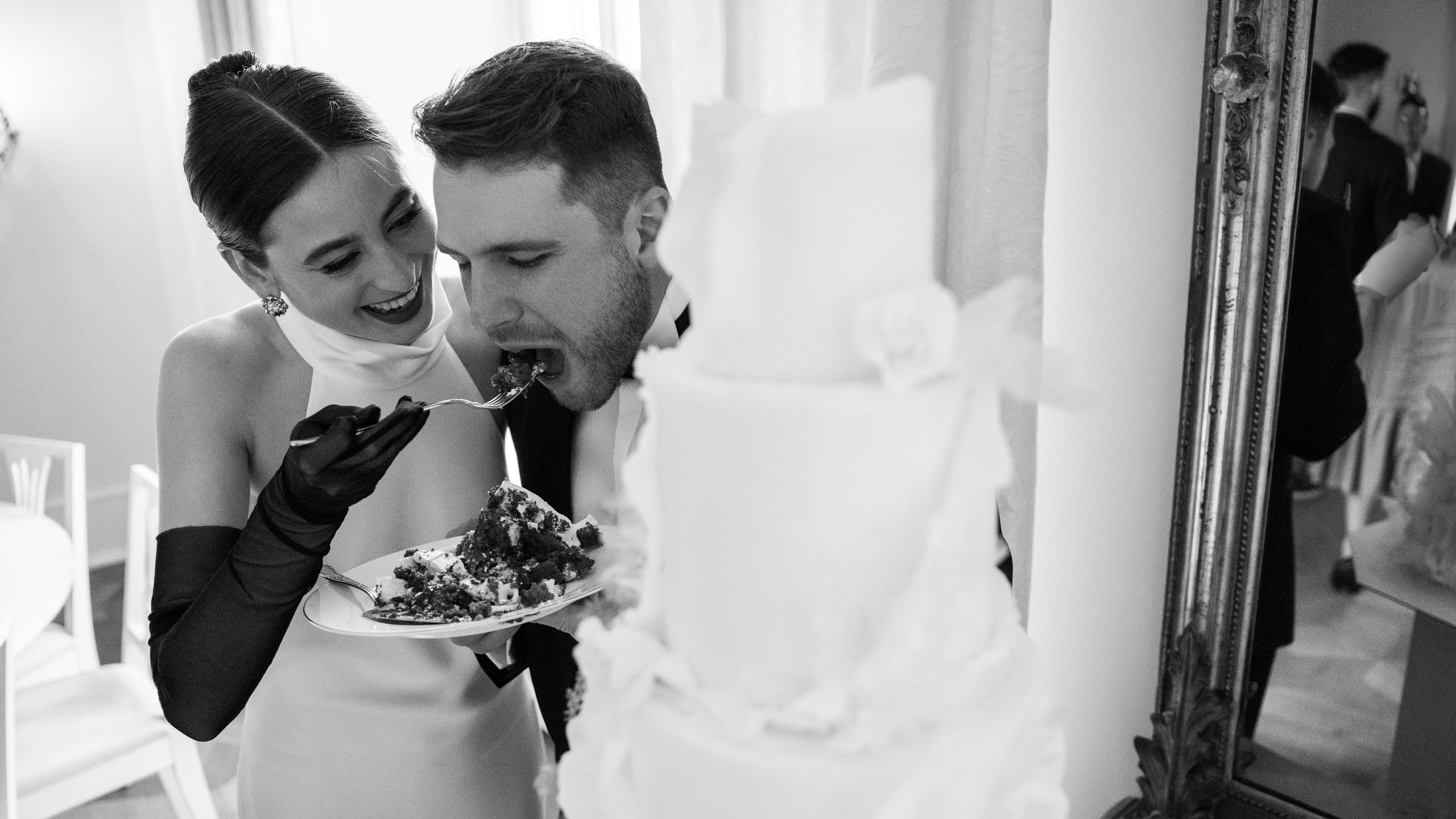 Germany, Schloss Hamerstein. Hochzeitsfotografin Galina Bikowez