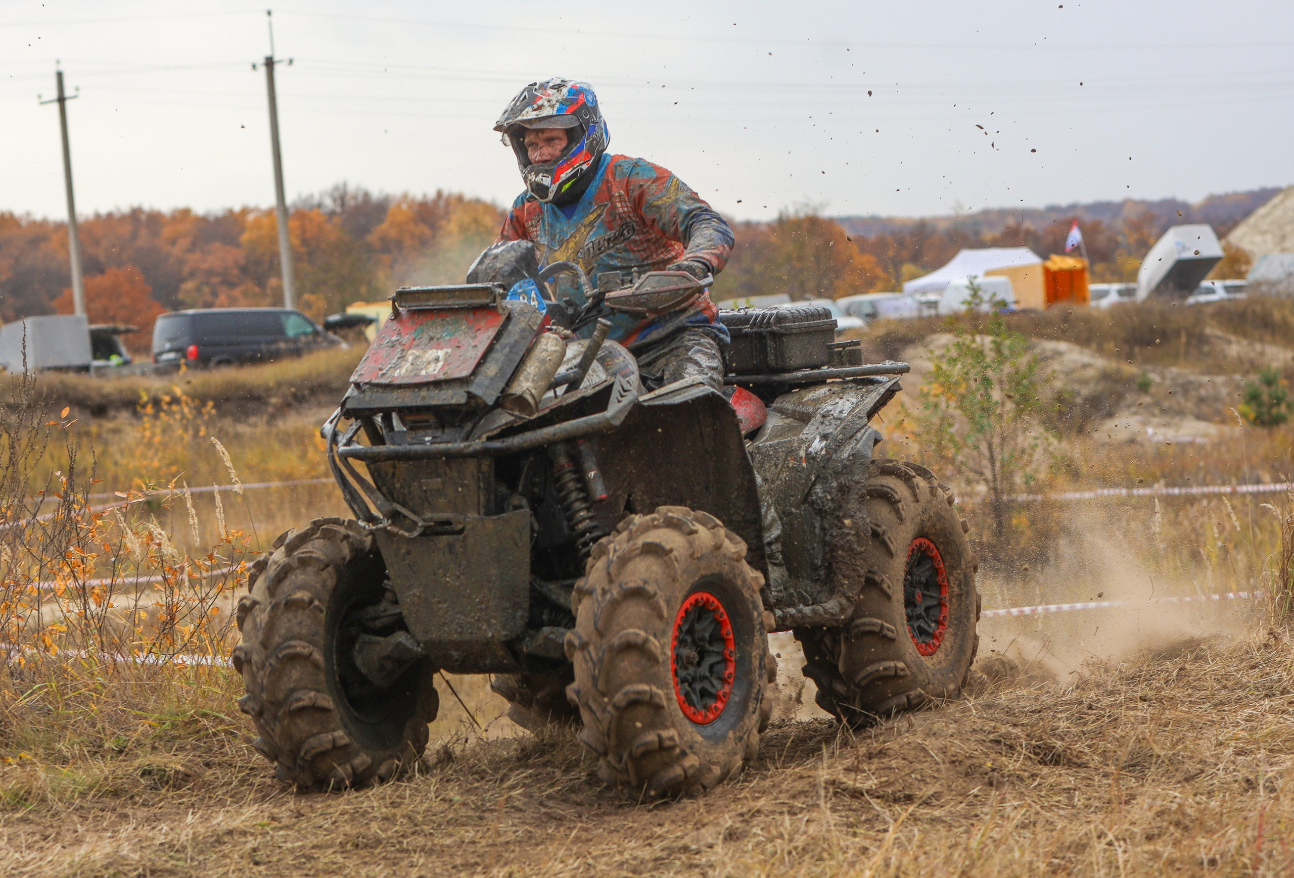 Гонки на квадроциклах Грязевое кольцо. Спортивный фотограф в Самаре